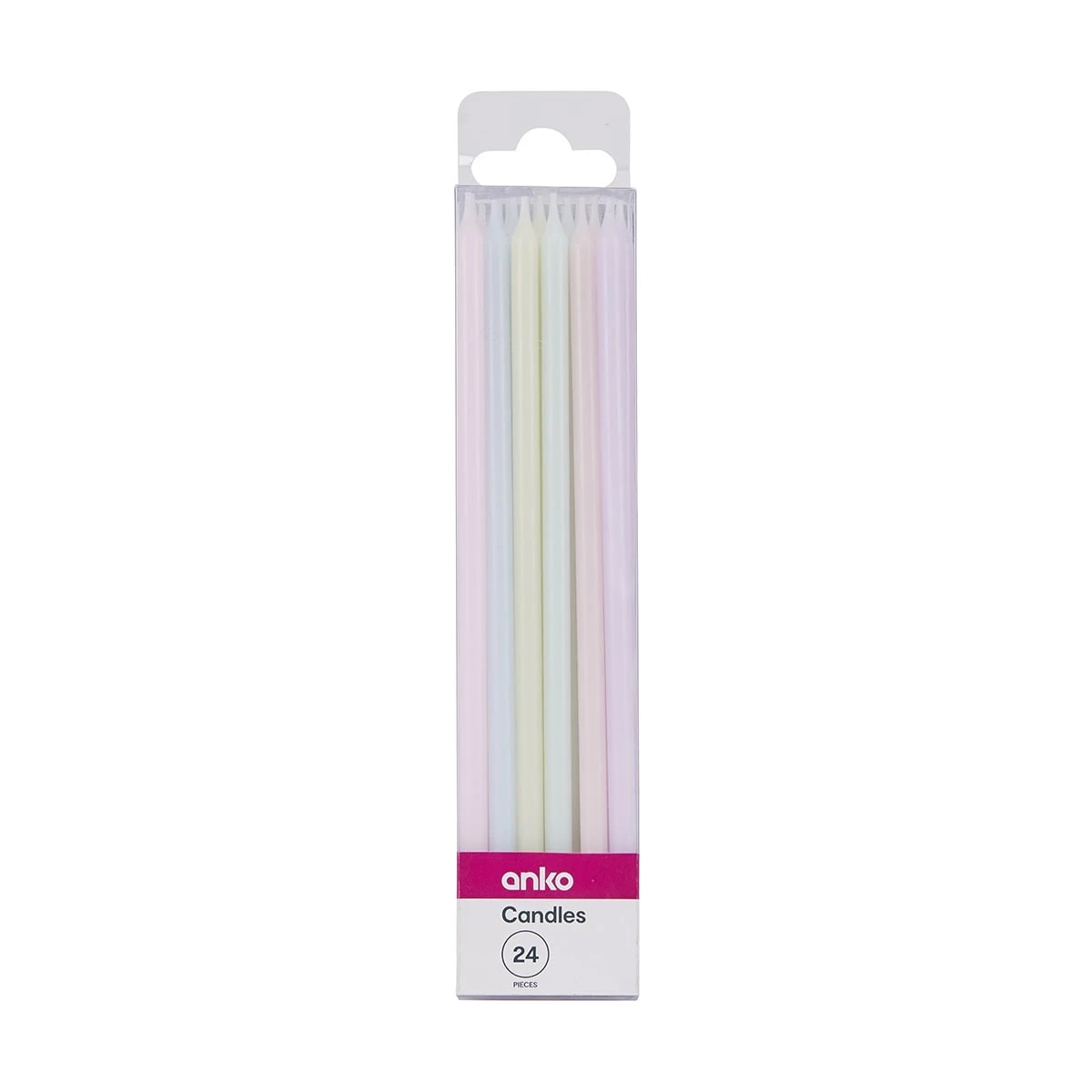 7 24 Pack Candles - Pastel, 7 of 7