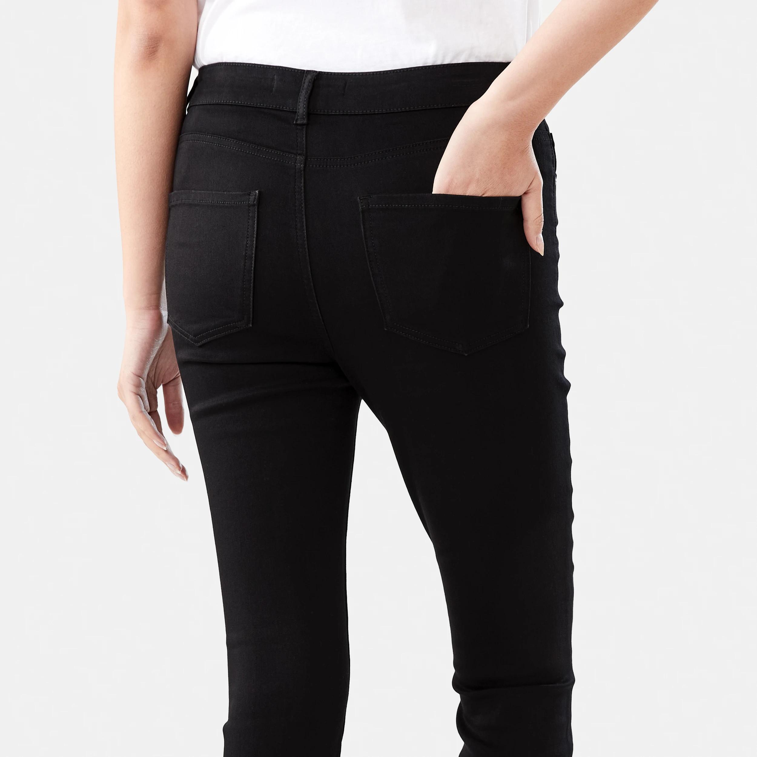 7 Soft Touch High Rise Jeans BLACK WASH, 7 of 9