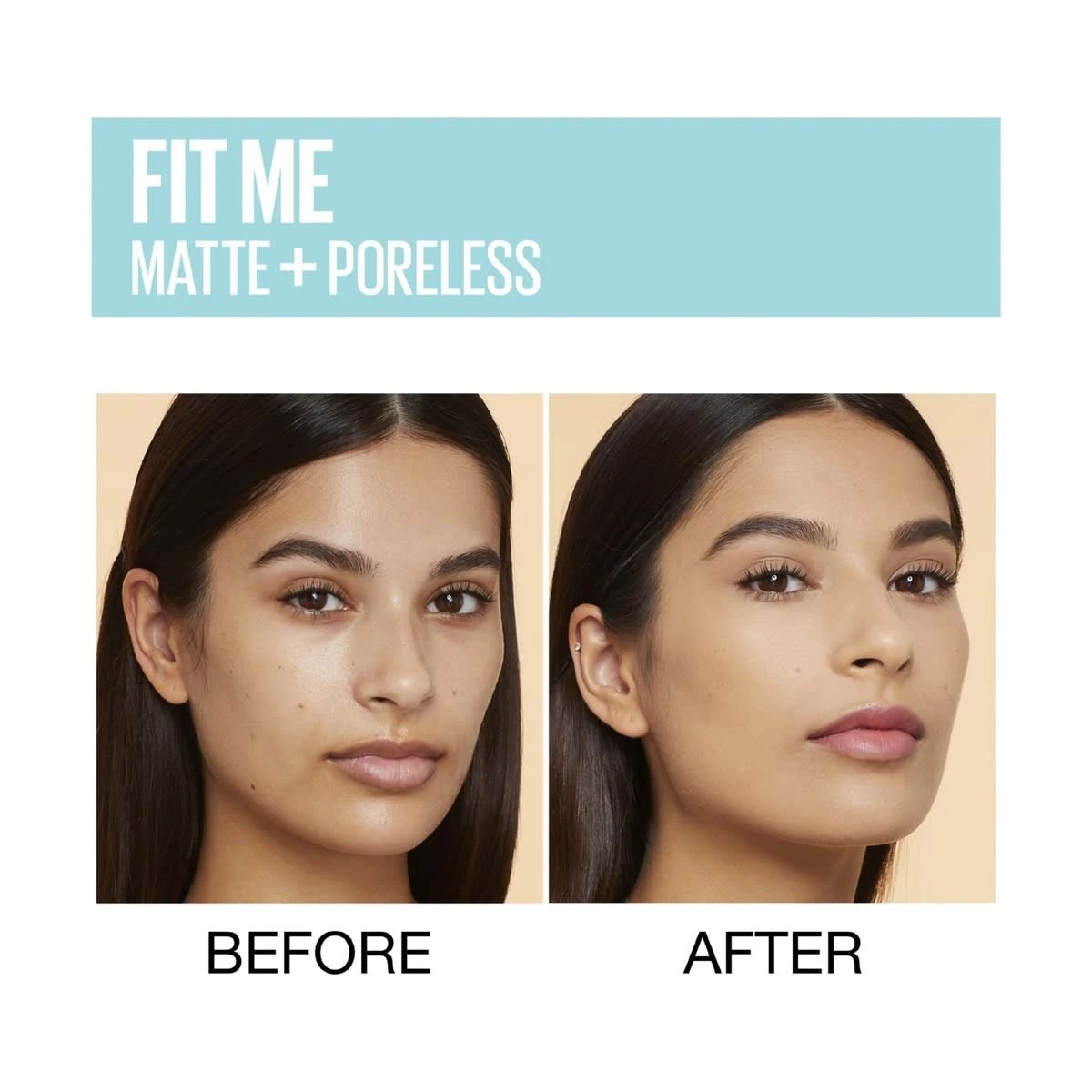 4 Maybelline Fit Me Matte & Poreless Mattifying Liquid Foundation - Warm Honey 322, 4 of 6