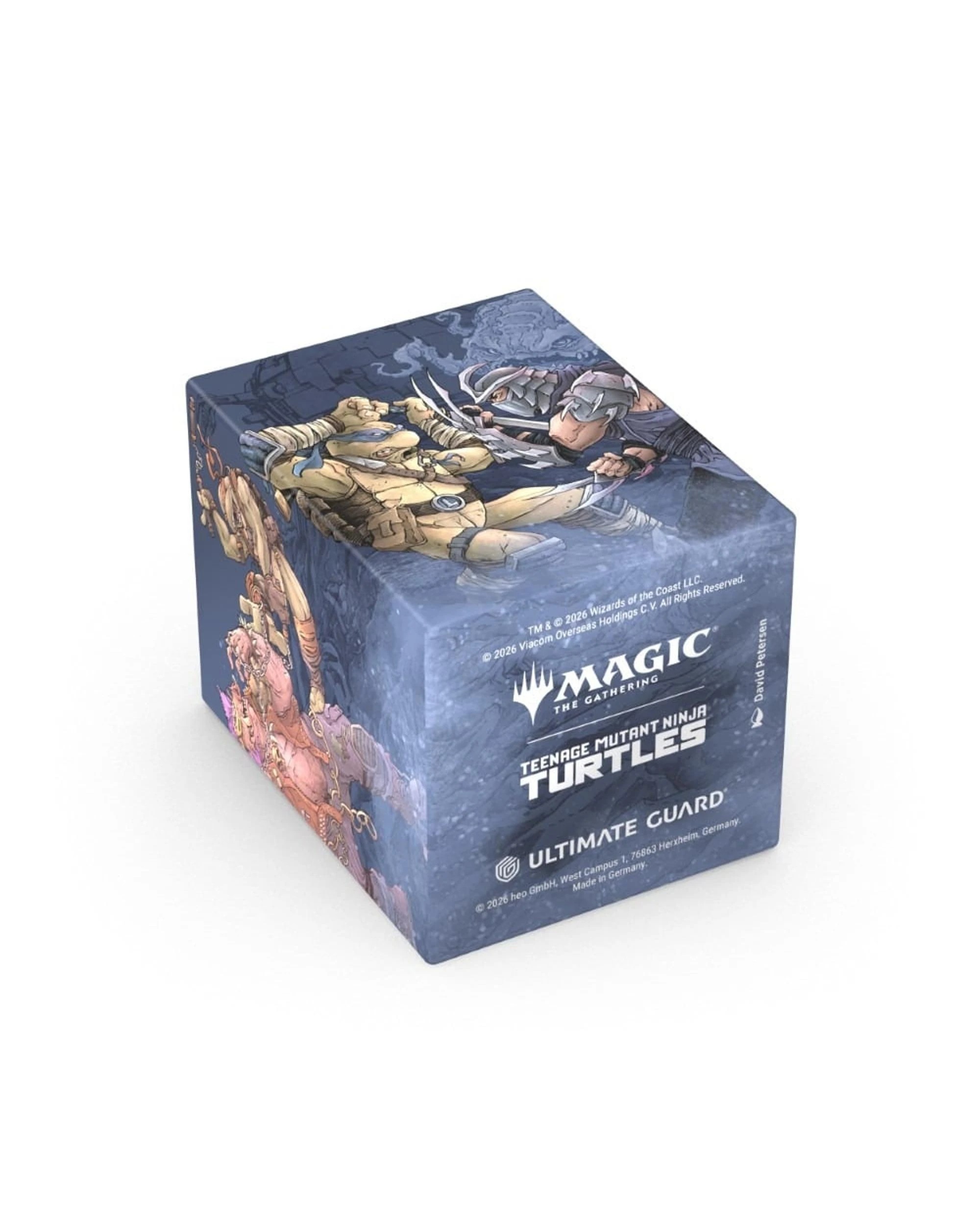4 Ultimate Guard Magic The Gathering: Teenage Mutant Ninja Turtles Technodrome Battle RTE Boulder 100+ Deck Box, 4 of 4