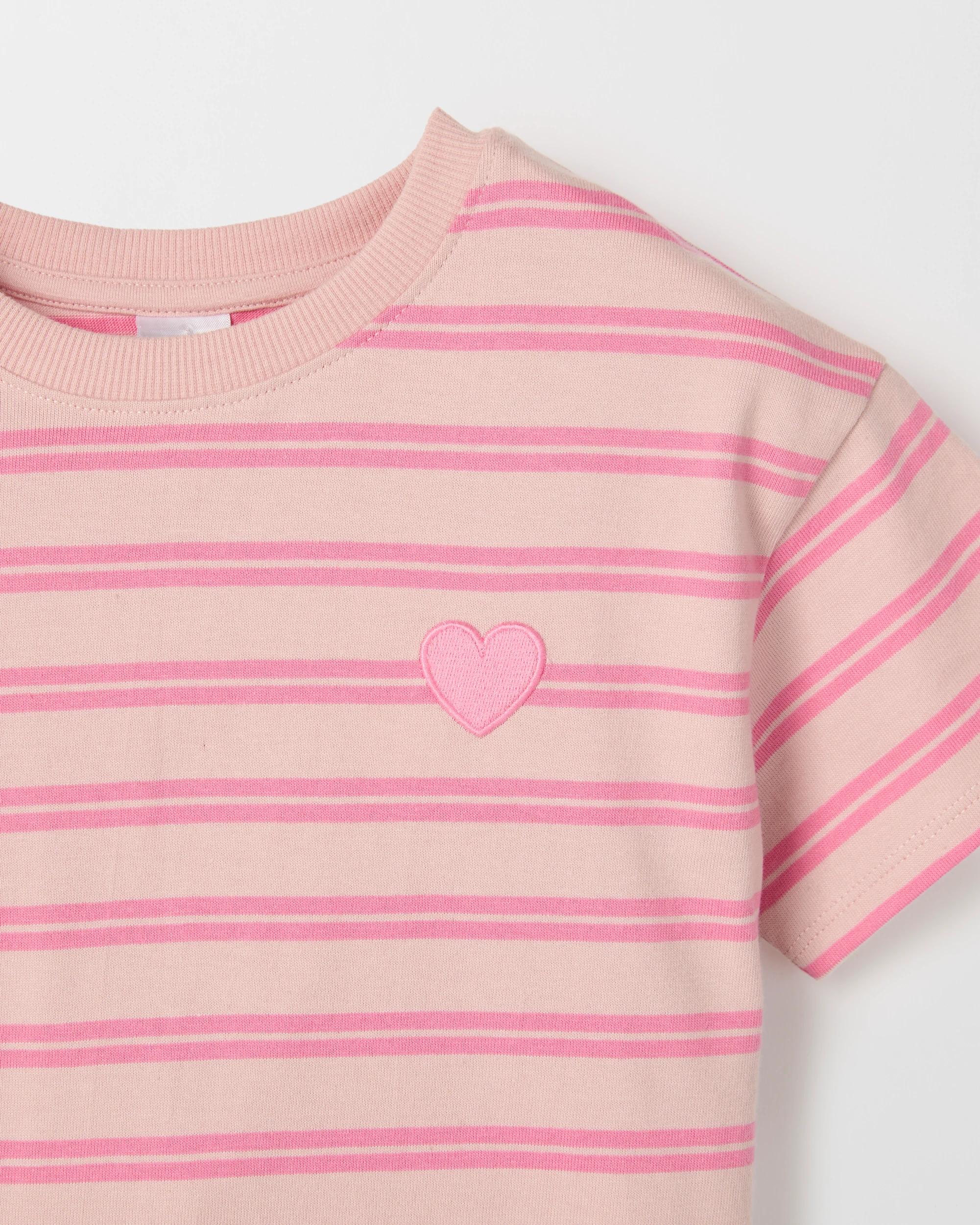 6 Target Kids Australian Cotton Heavyweight Knit T-Shirt STRIPE, 6 of 6