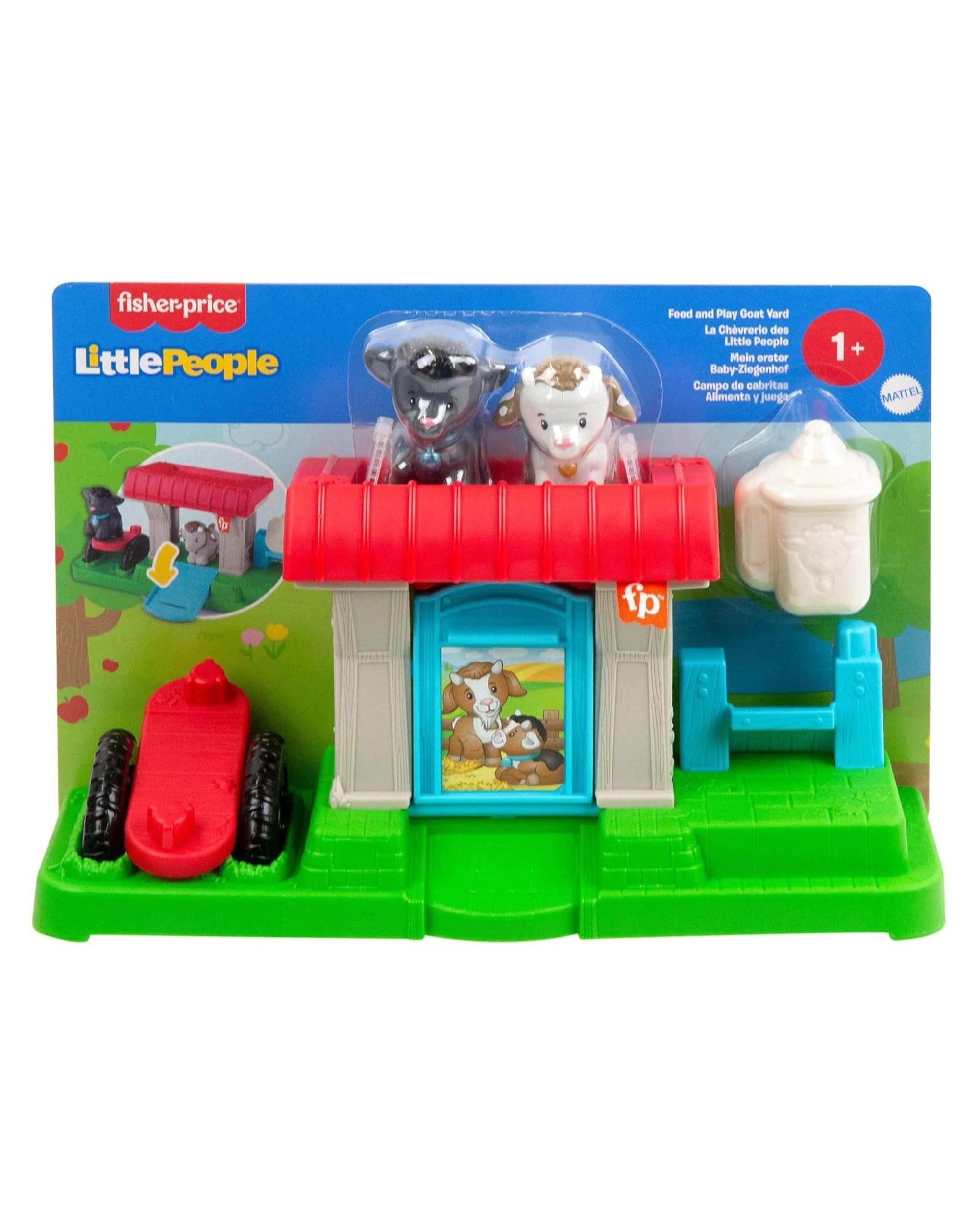 1 Fisher-Price Little People Feed and Play Goat Yard, 1 of 6