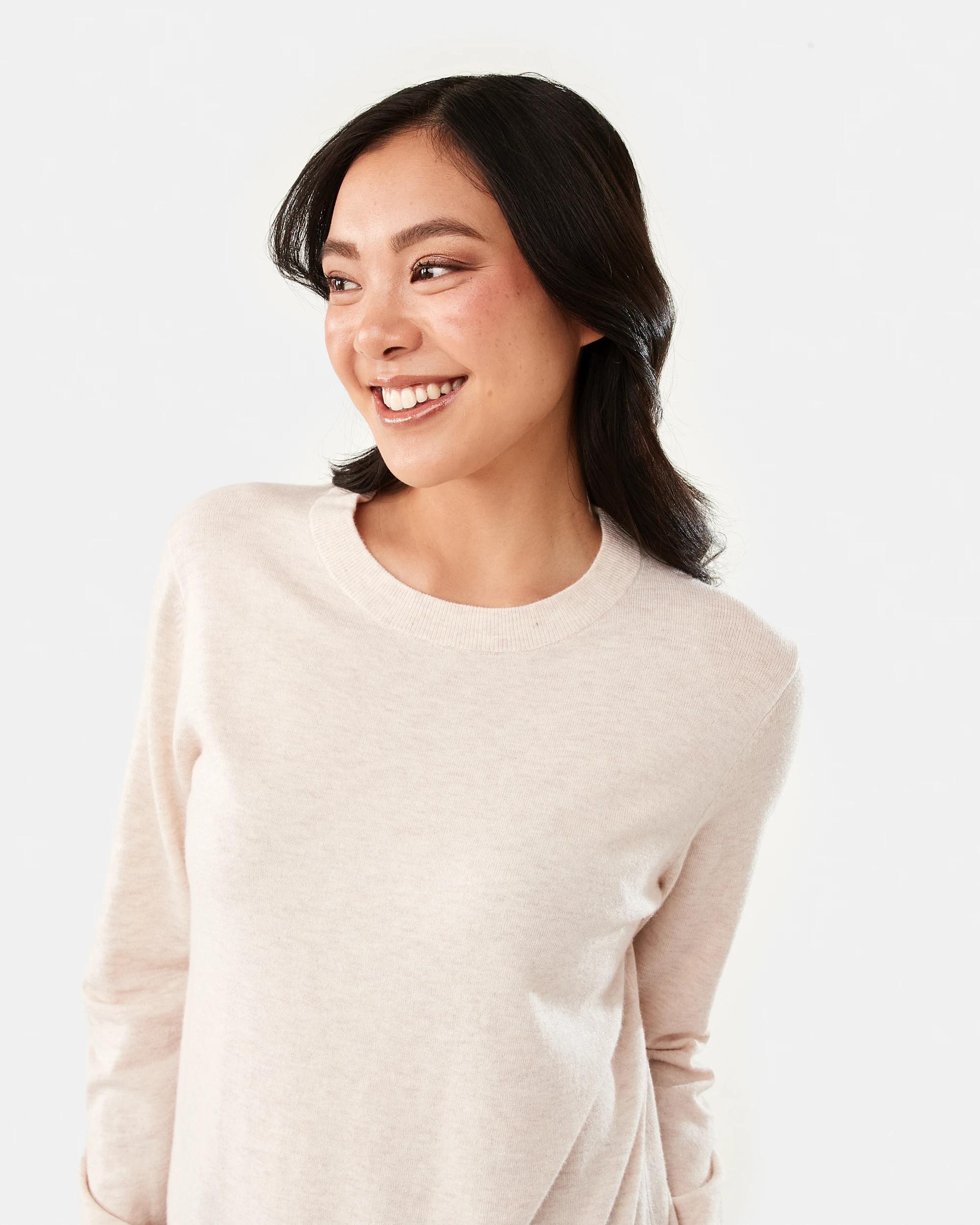 4 Crew Lightweight Jumper Bge Otml, 4 of 6