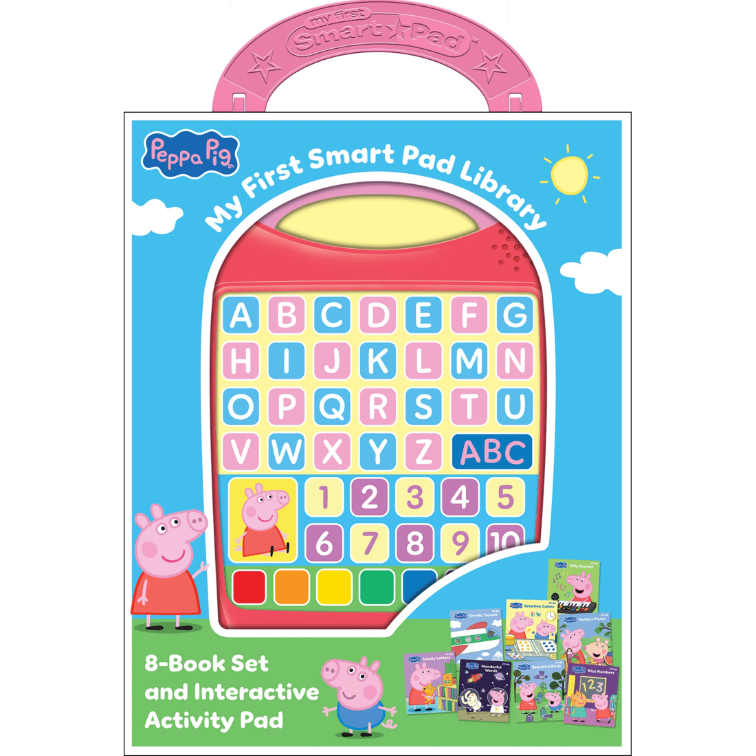 2 Peppa Pig - My First Smart Pad Library - Interactive Activity Pad and 8-Book Set, 2 of 6