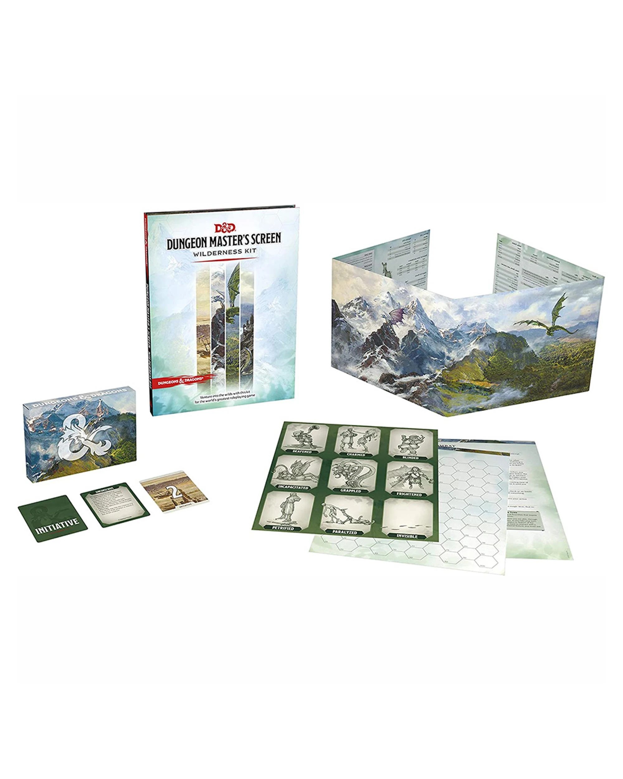 2 Dungeons and Dragons Dungeon Master Screen Wilderness Kit, 2 of 2