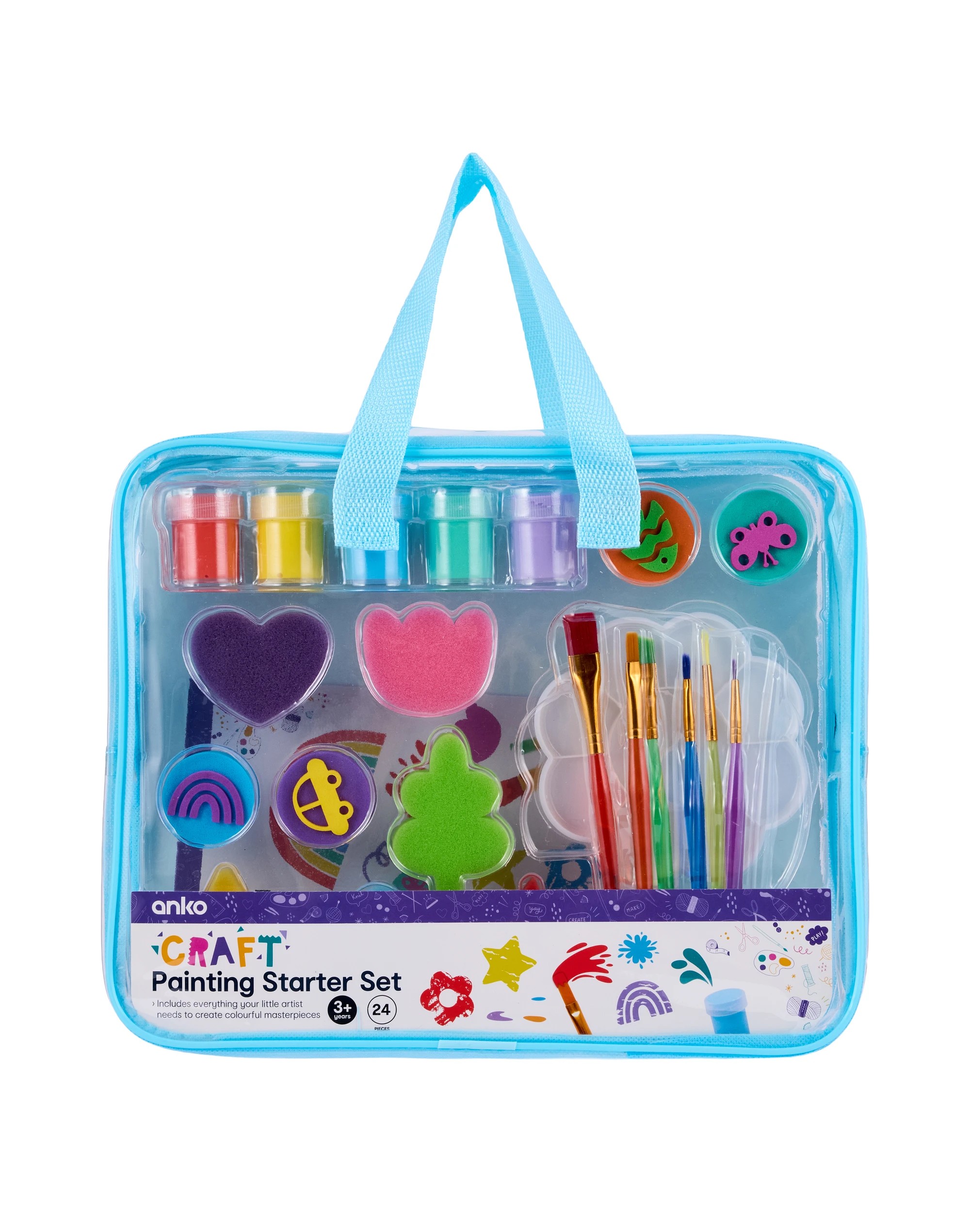 1 24 Piece Painting Starter Set, 1 of 3