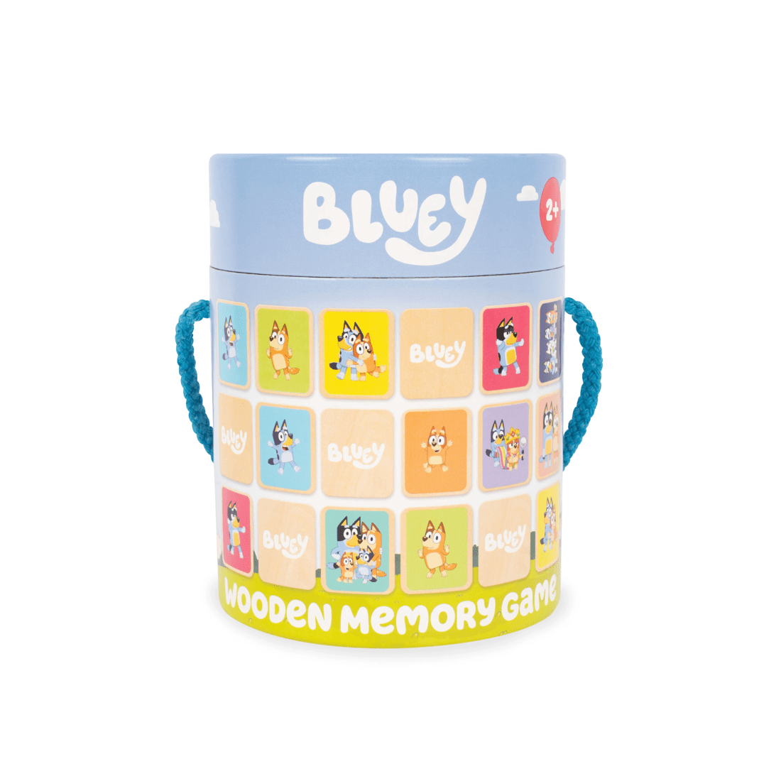 1 Bluey - Wooden Memory Game (19 pieces), Activity Toy, Suitable for Ages 2+ - Multi, 1 of 3
