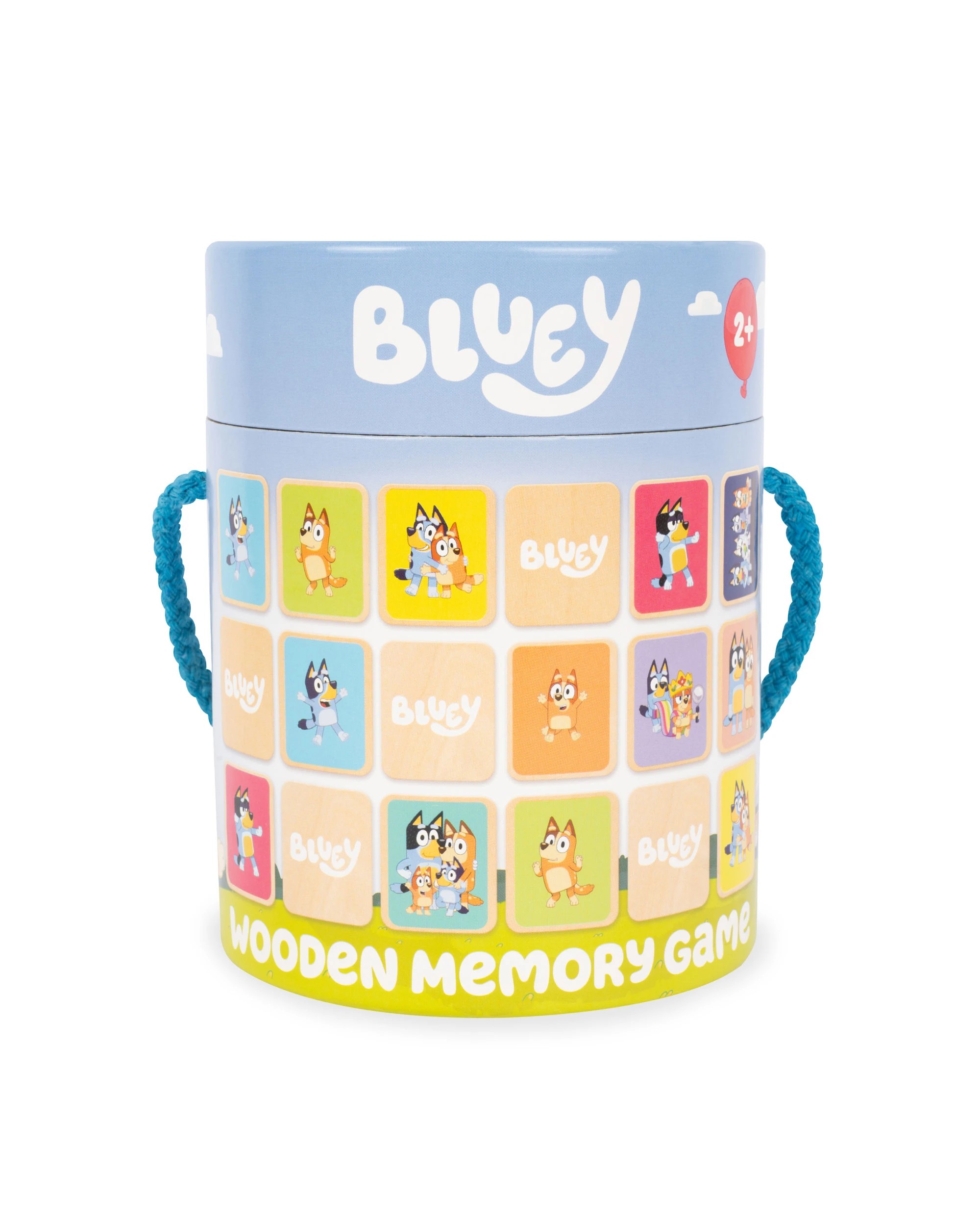 1 Bluey - Wooden Memory Game (19 pieces), Activity Toy, Suitable for Ages 2+ - Multi, 1 of 3