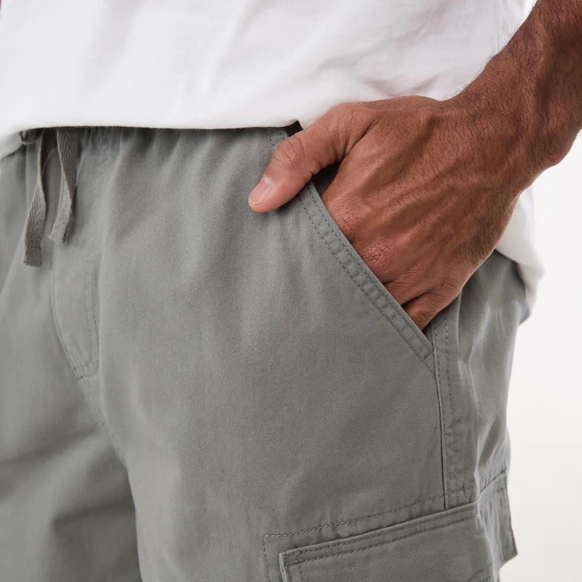5 Elastic Waist Cargo Shorts SILENT STORM, 5 of 7