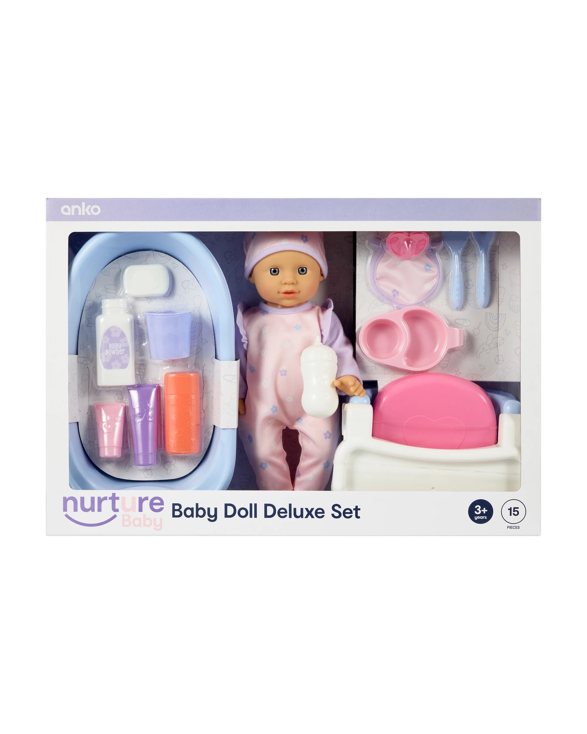 1 15 Piece Baby Doll Deluxe Set, 1 of 10