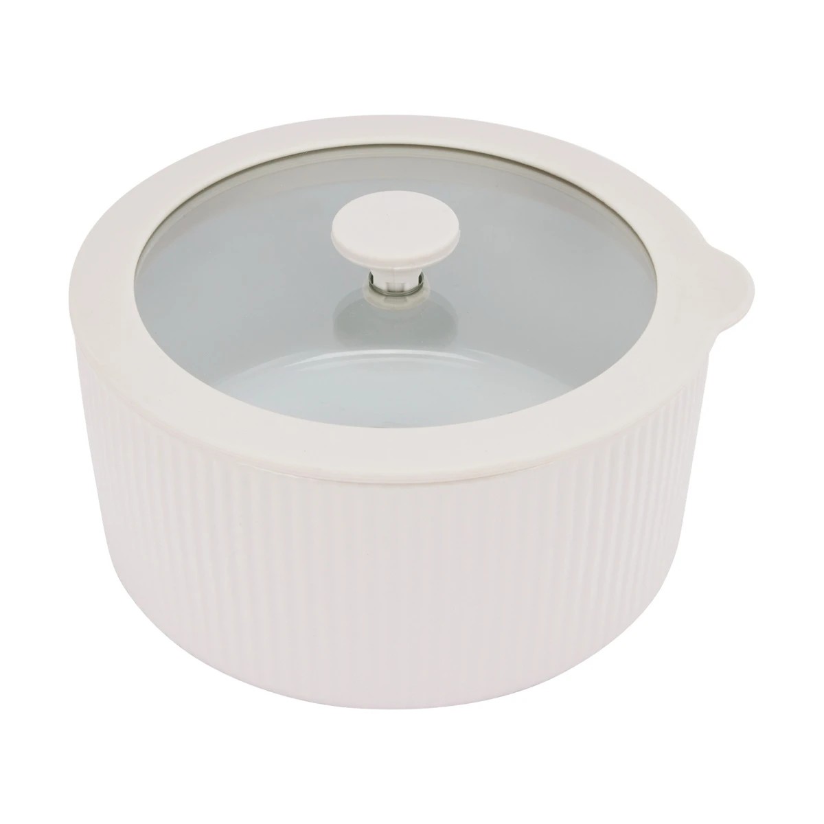 2 800ml Porcelain Container with Glass Lid, 2 of 6