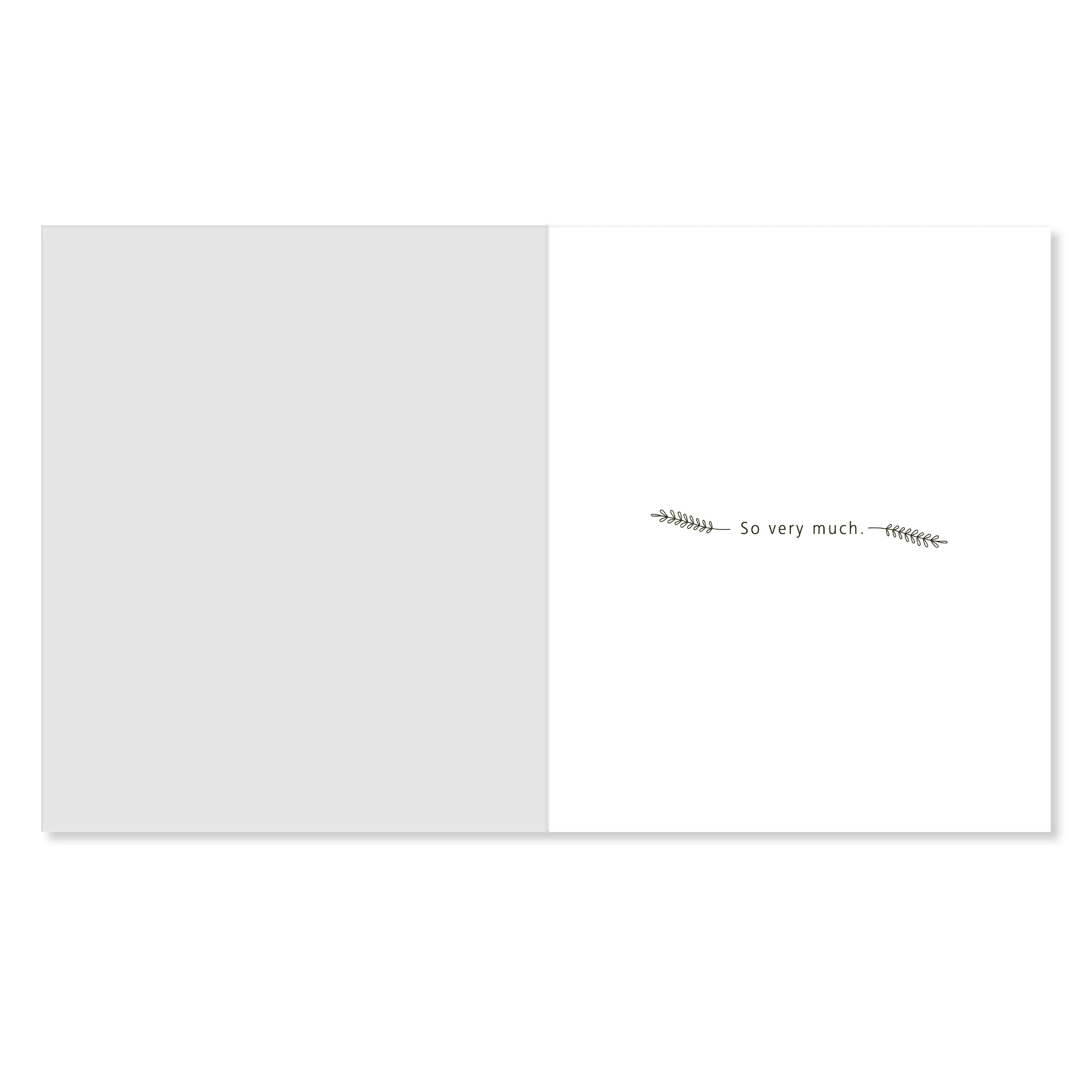 2 Hallmark Thank You Card - Gold, 2 of 3