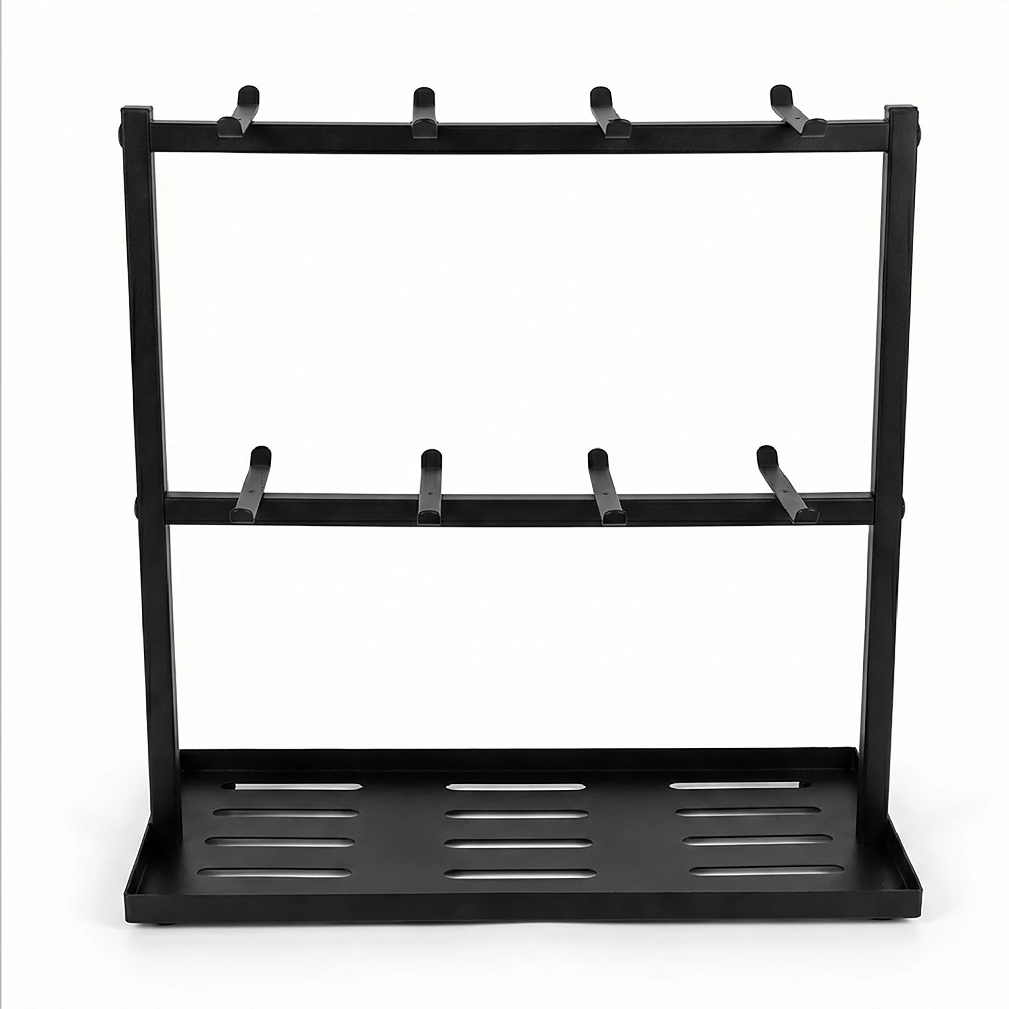 2 Levede Mug Rack 2 Tier 16 Hook Metal Coffee Cup Holder Stand Organizer Kitchen, 2 of 8