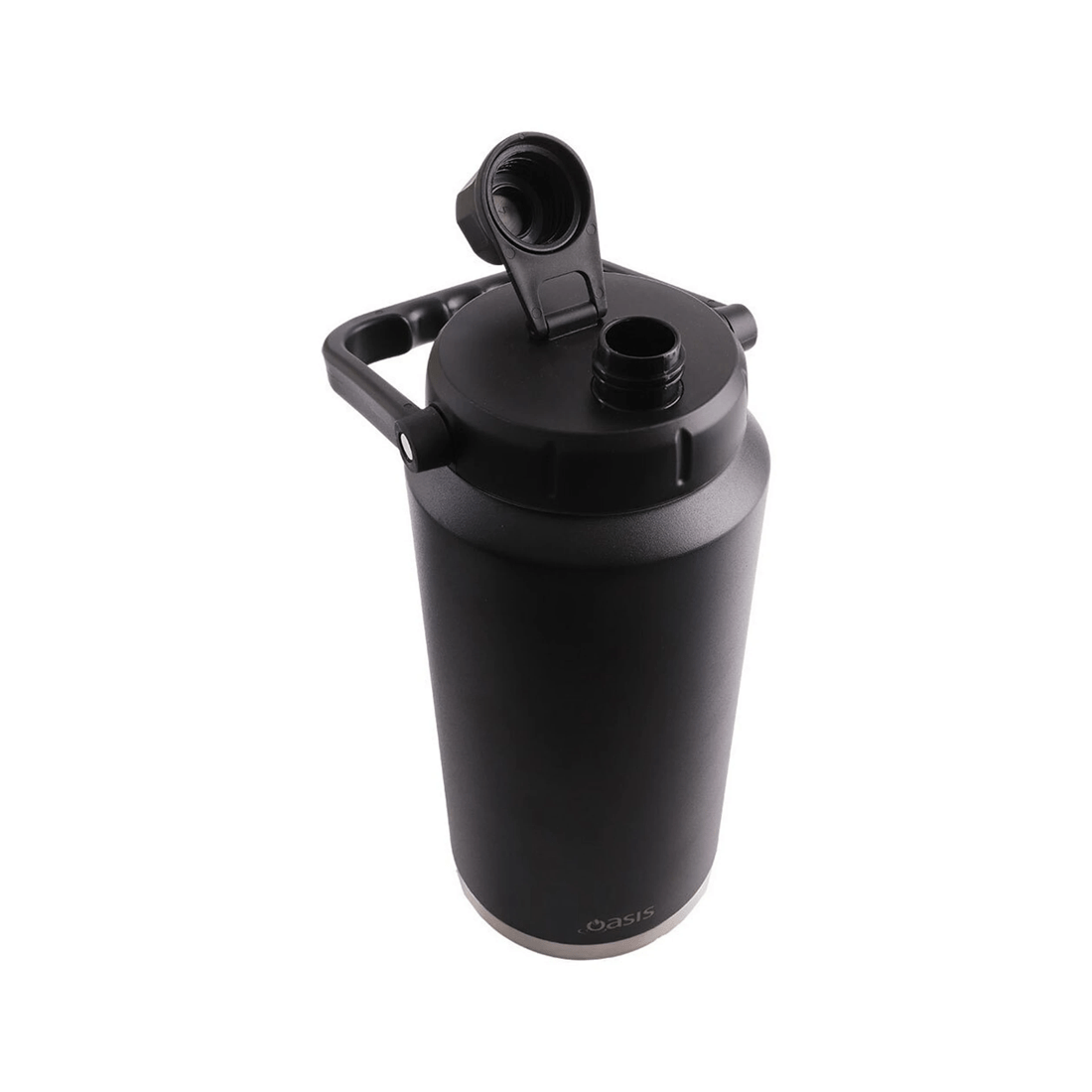 3 Oasis 3.8l Insulated Mini Jug Stainless Steel Water Bottle W/ Carry Handle Black
 - Black, 3 of 3
