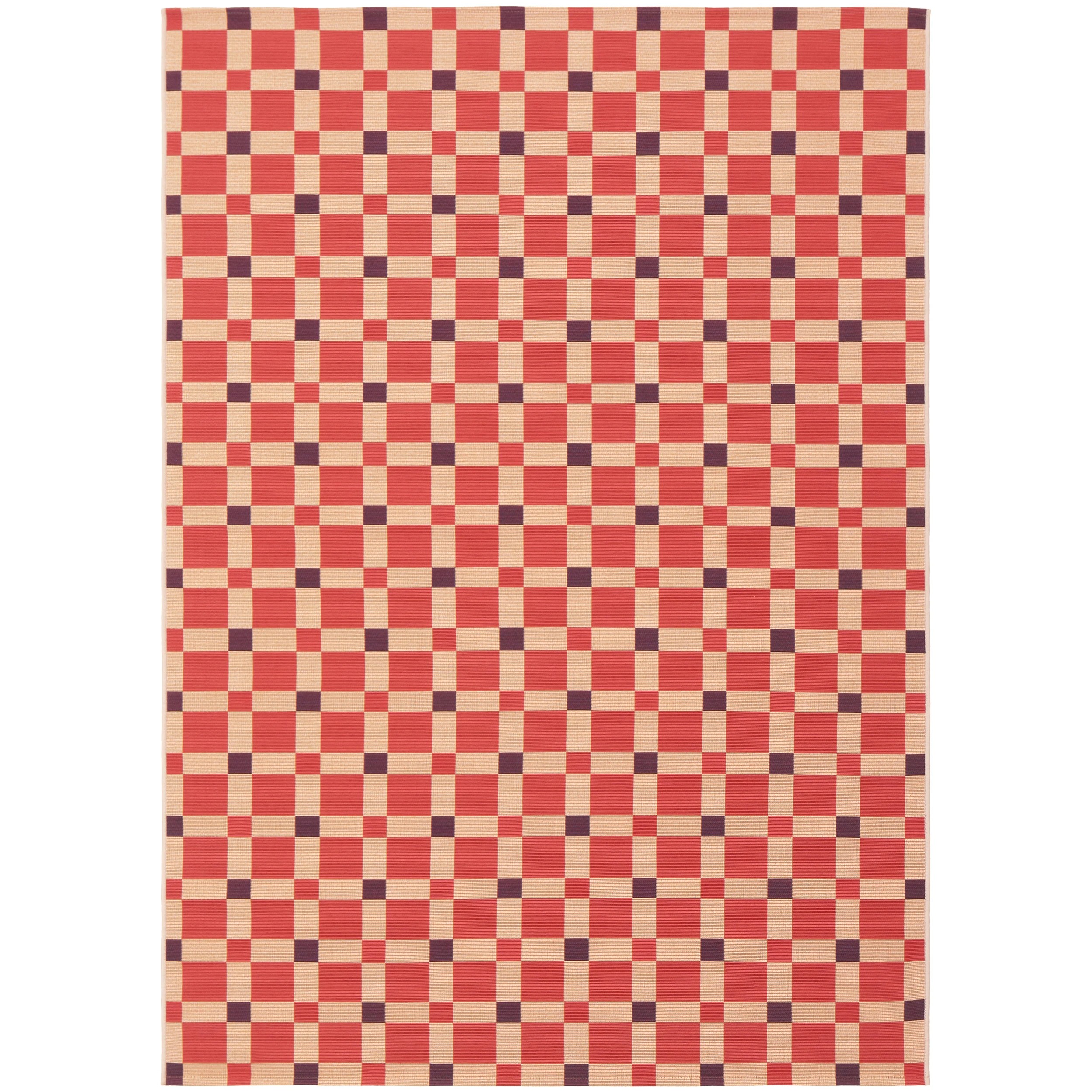 2 Common Ground Rugs Horizon Tito 285x200cm - Large Outdoor Rug - Pink, 2 of 5