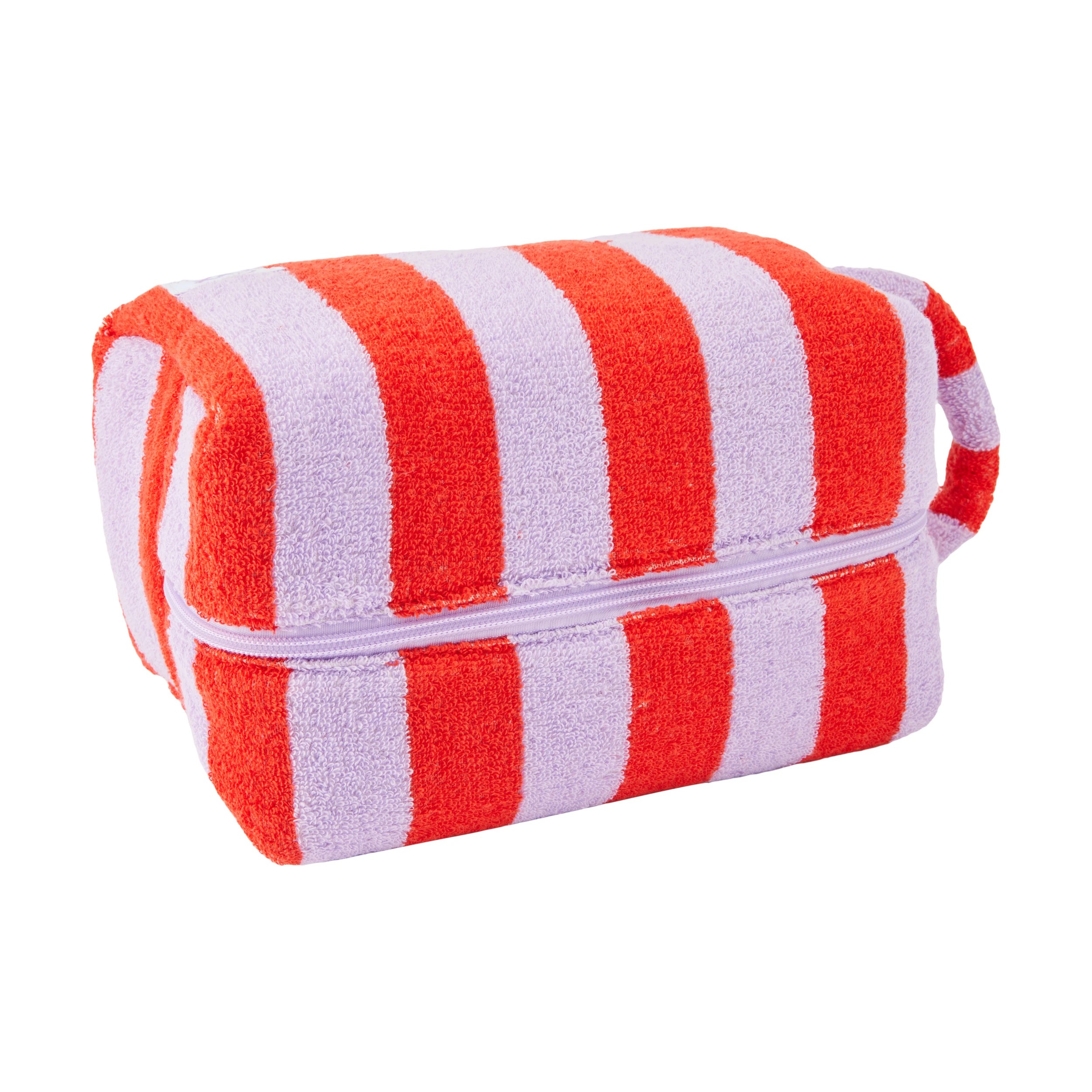 3 OXX Cosmetics Makeup Bag - Purple and Red, 3 of 4