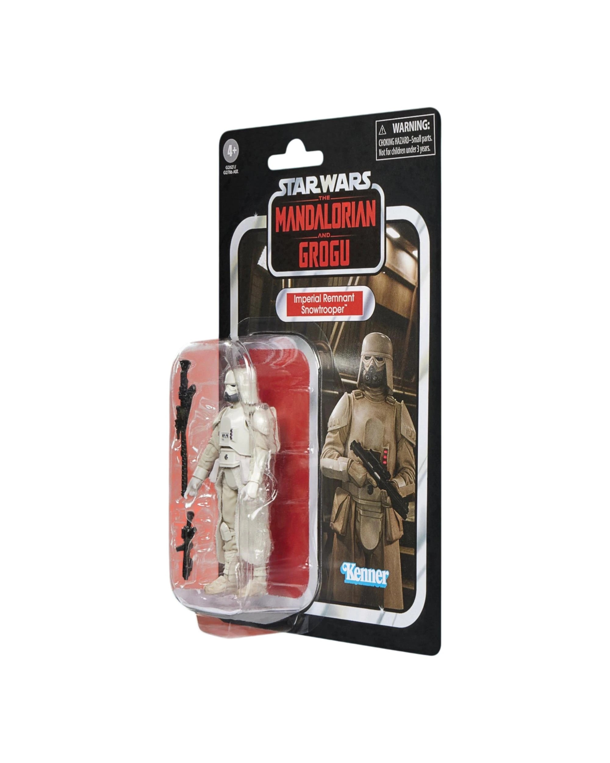 4 Star Wars The Vintage Collection Star Wars: The Mandalorian and Grogu Imperial Remnant Snowtrooper Action Figure, 4 of 5