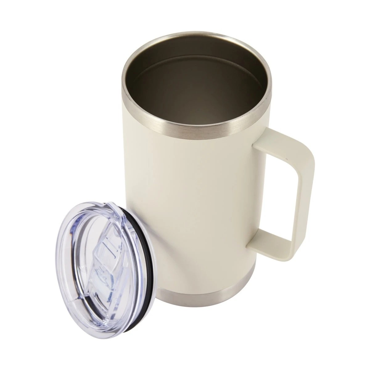 3 700ml Double Wall Cup - Stone, 3 of 5