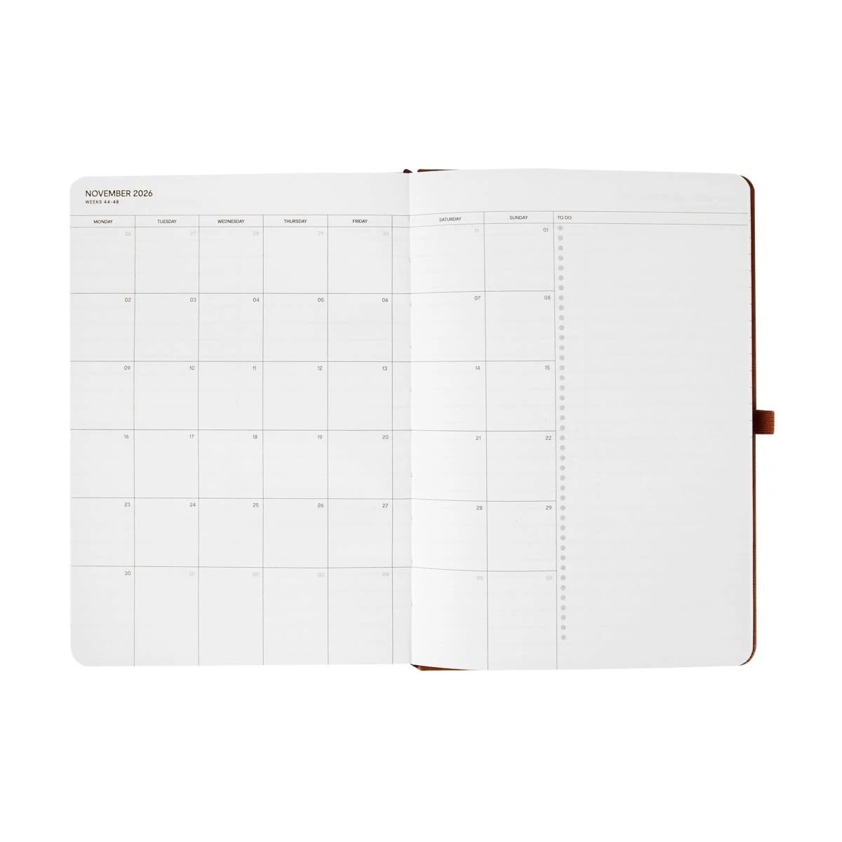 5 A5 2025/26 Diary - Tan, 5 of 7