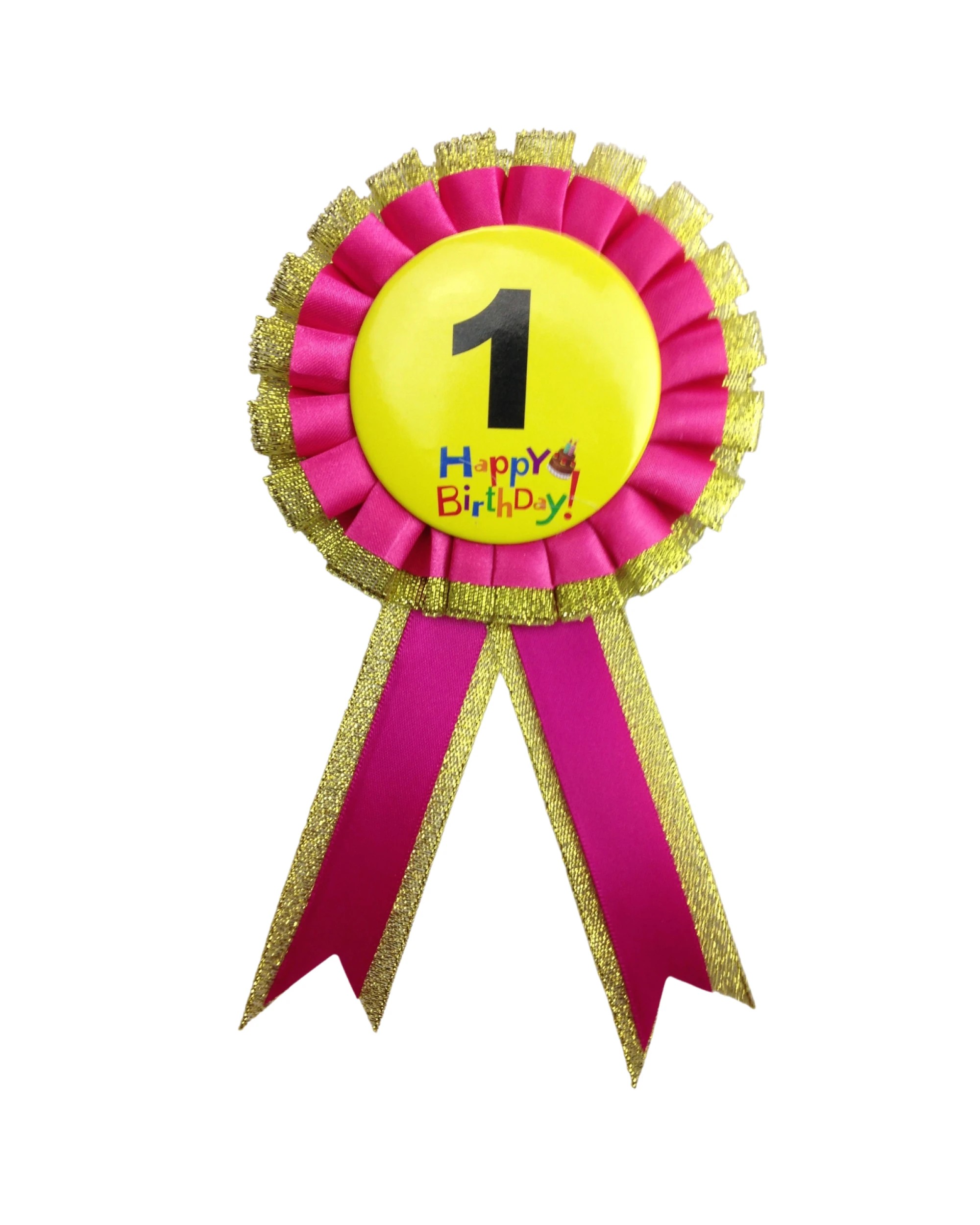 2 BR Costumes Birthday Badge Party Favour Award Rosette for Kids, 2 of 2