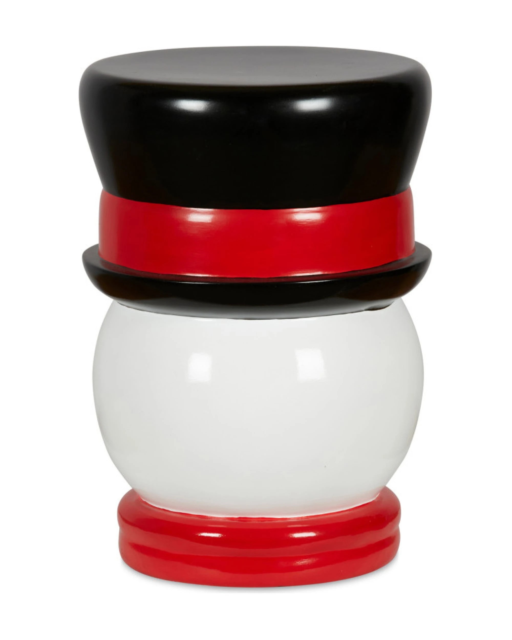 4 Snowman Christmas Stool - White, 4 of 4