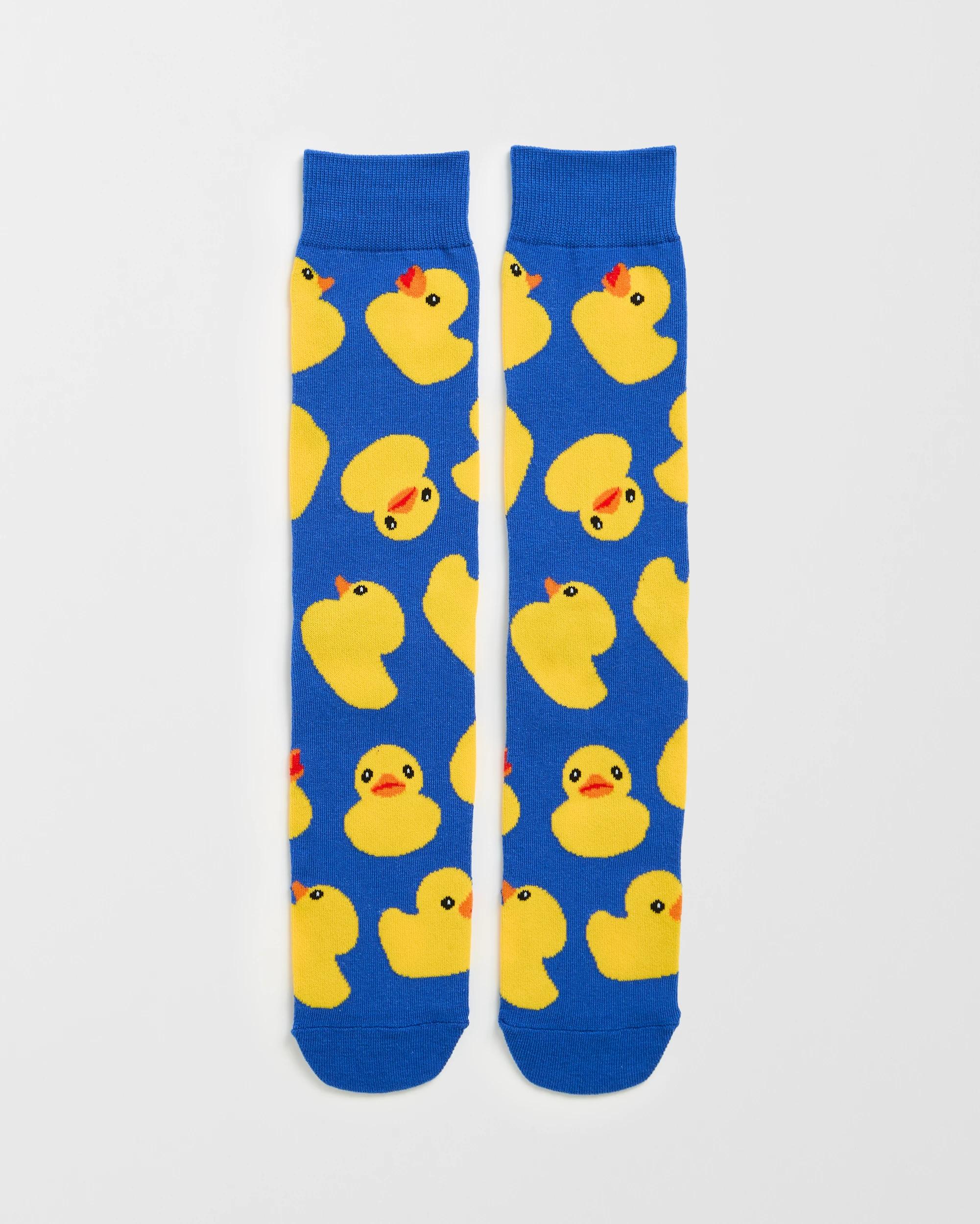 1 Swag  Crew Socks - Rubber Duck BLUE, 1 of 3