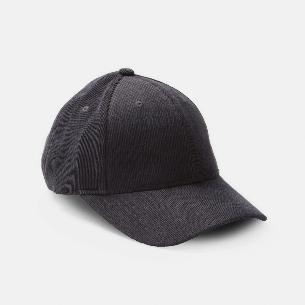1 Corduroy Cap Char Grey, 1 of 4
