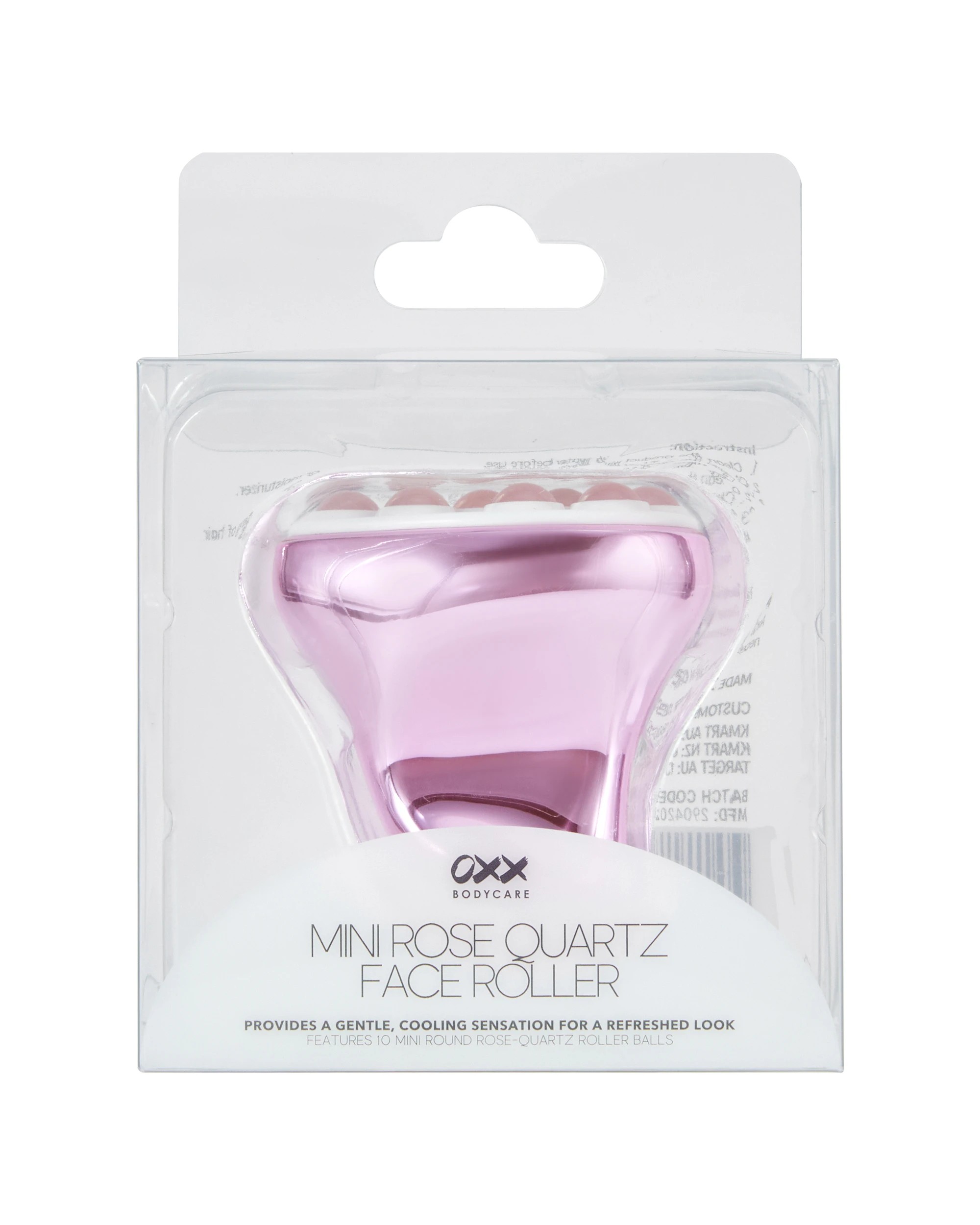 1 OXX Bodycare Mini Rose Quartz Face Roller, 1 of 7