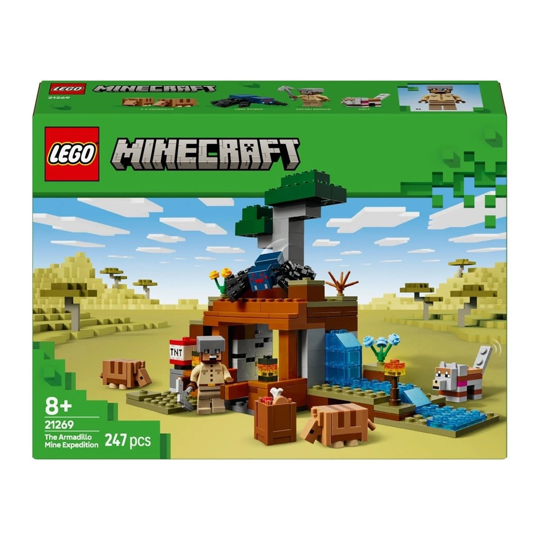 1 LEGO Minecraft The Armadillo Mine Expedition 21269, 1 of 10