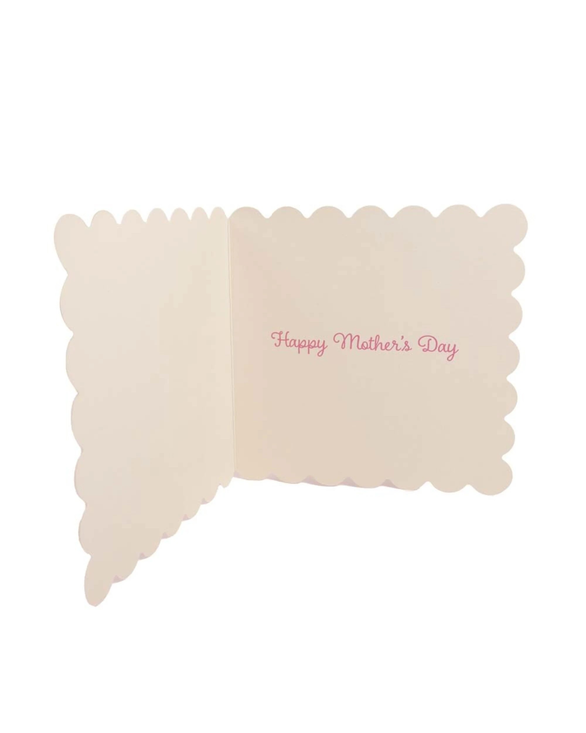 2 Disney - Beauty & The Beast - Ballroom Rose Mother's Day Greeting Card, 2 of 3