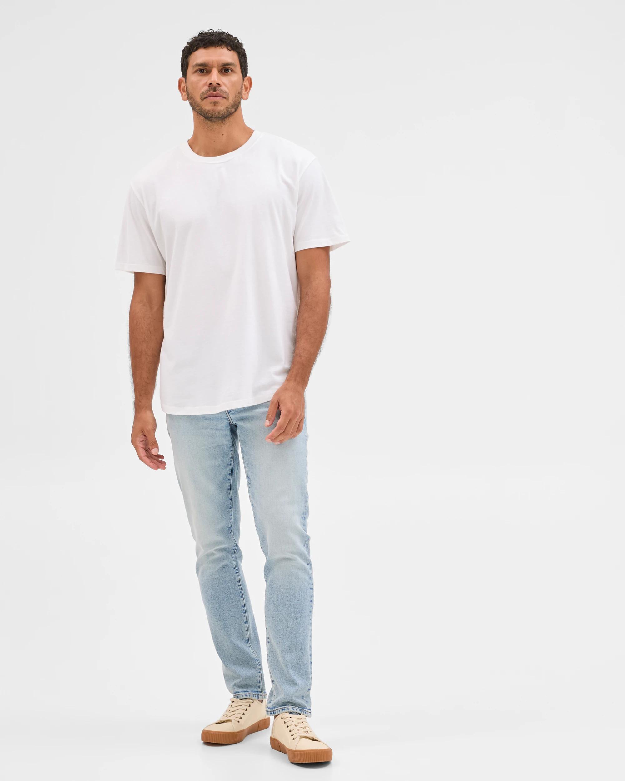 2 Target Denim Slim Fit Denim Jeans LIGHT WASH, 2 of 6