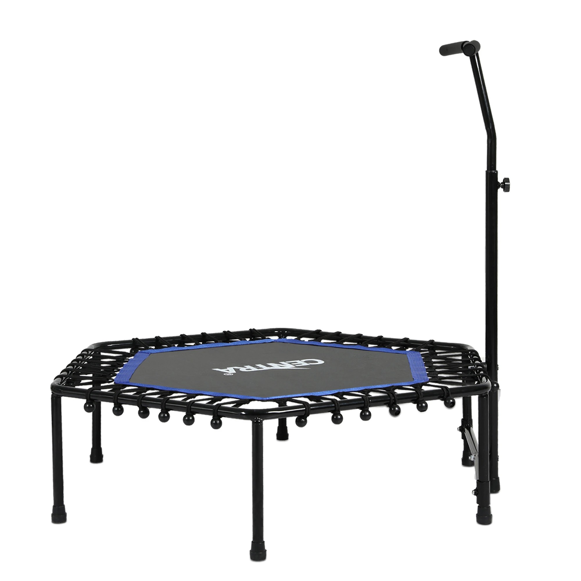 2 Centra 48" Mini Trampoline Rebounder Bungees Fitness Cardio Exercise Home Gym, 2 of 9