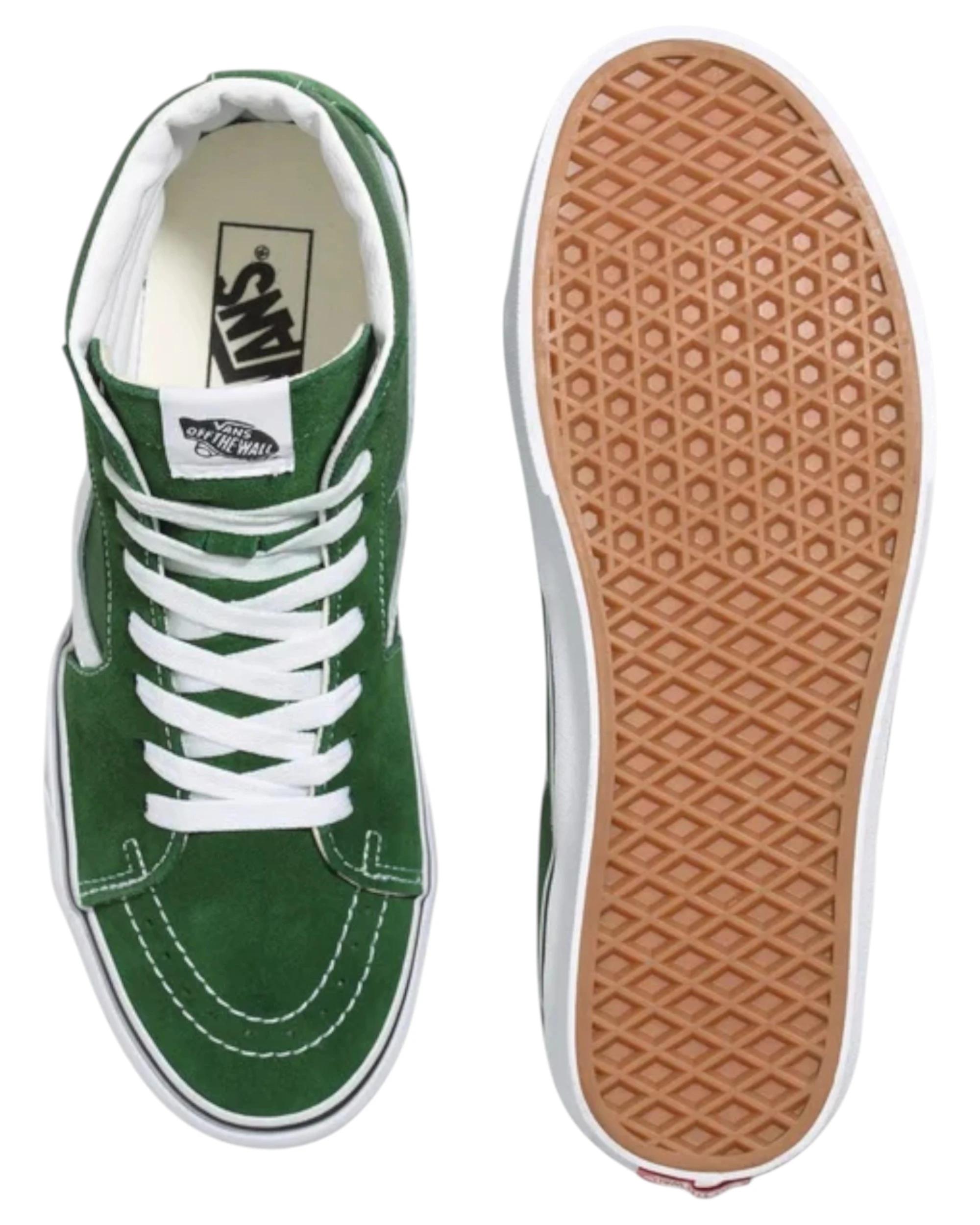 4 Vans Unisex SK8-Hi Color Theory Greener Pastures Lace Up Casual Shoes Green, 4 of 4