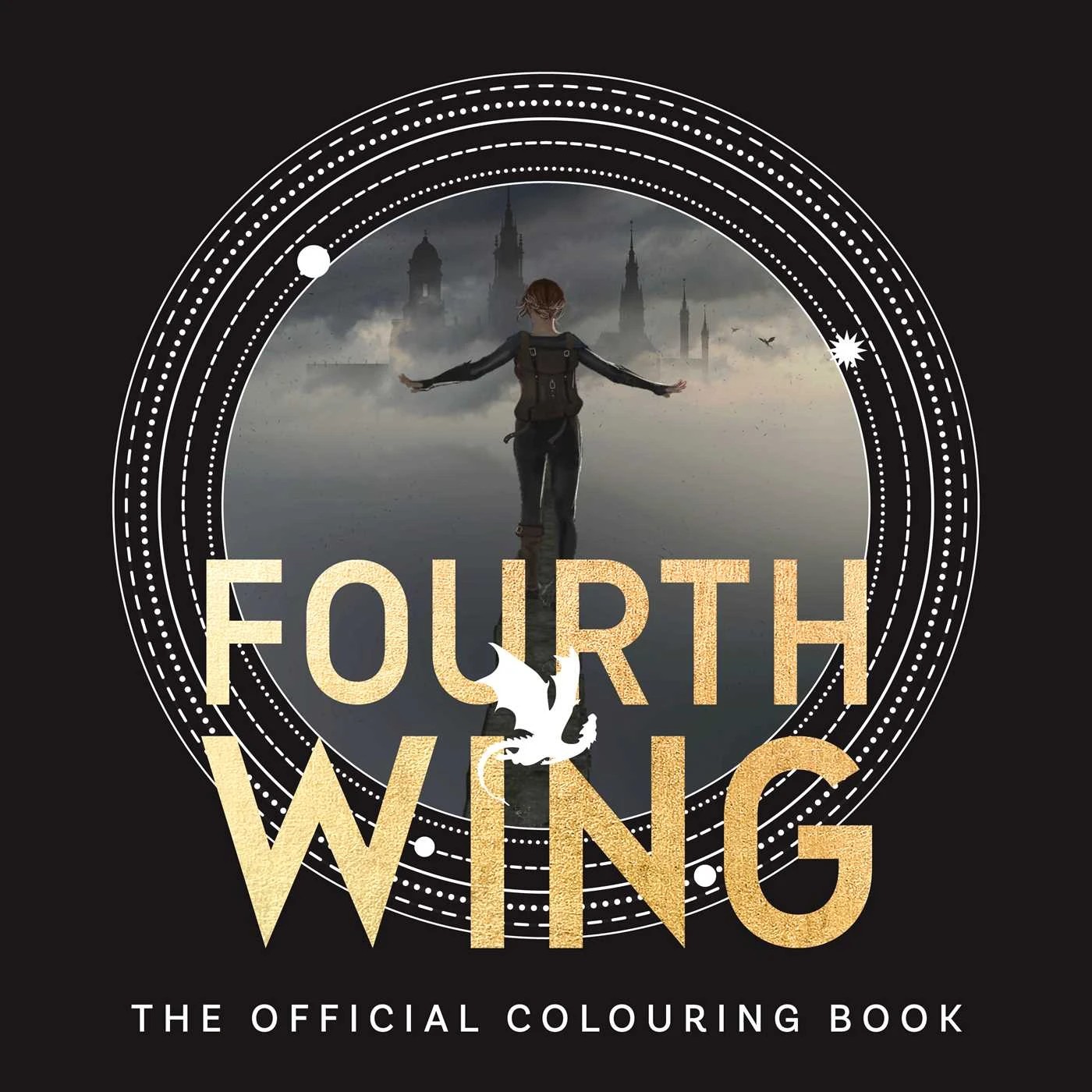 1 Fourth Wing: The Official Colouring Book, 1 of 4