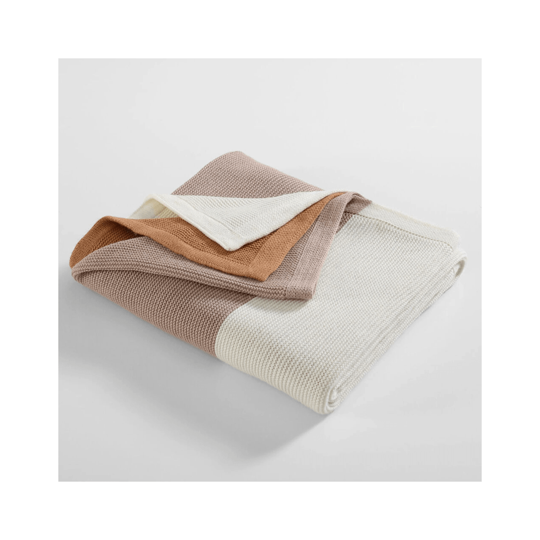 2 ARDOR Isla Acrylic Knitted Blanket Throw 127x152cm Machine Washable Oeko-Tex - Plain, 2 of 3