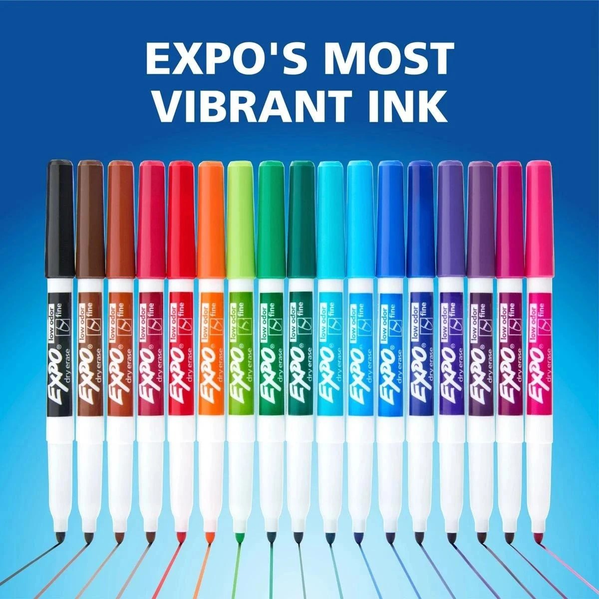8 Anko 8 Pack Expo Dry Erase Fine Tip Marker - Multi, 8 of 10