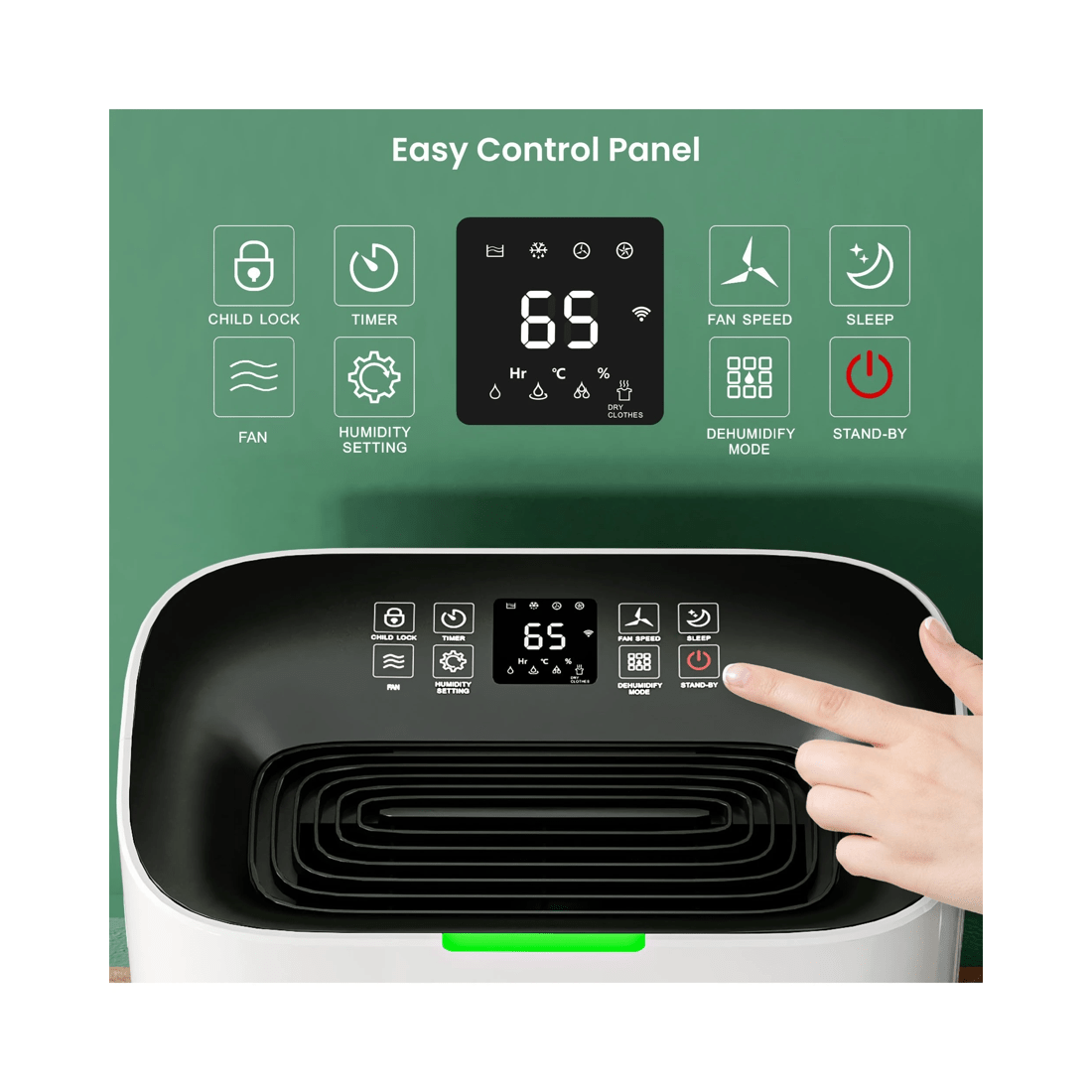 2 Advwin Air Dehumidifiers 30 L/day, 2 of 6