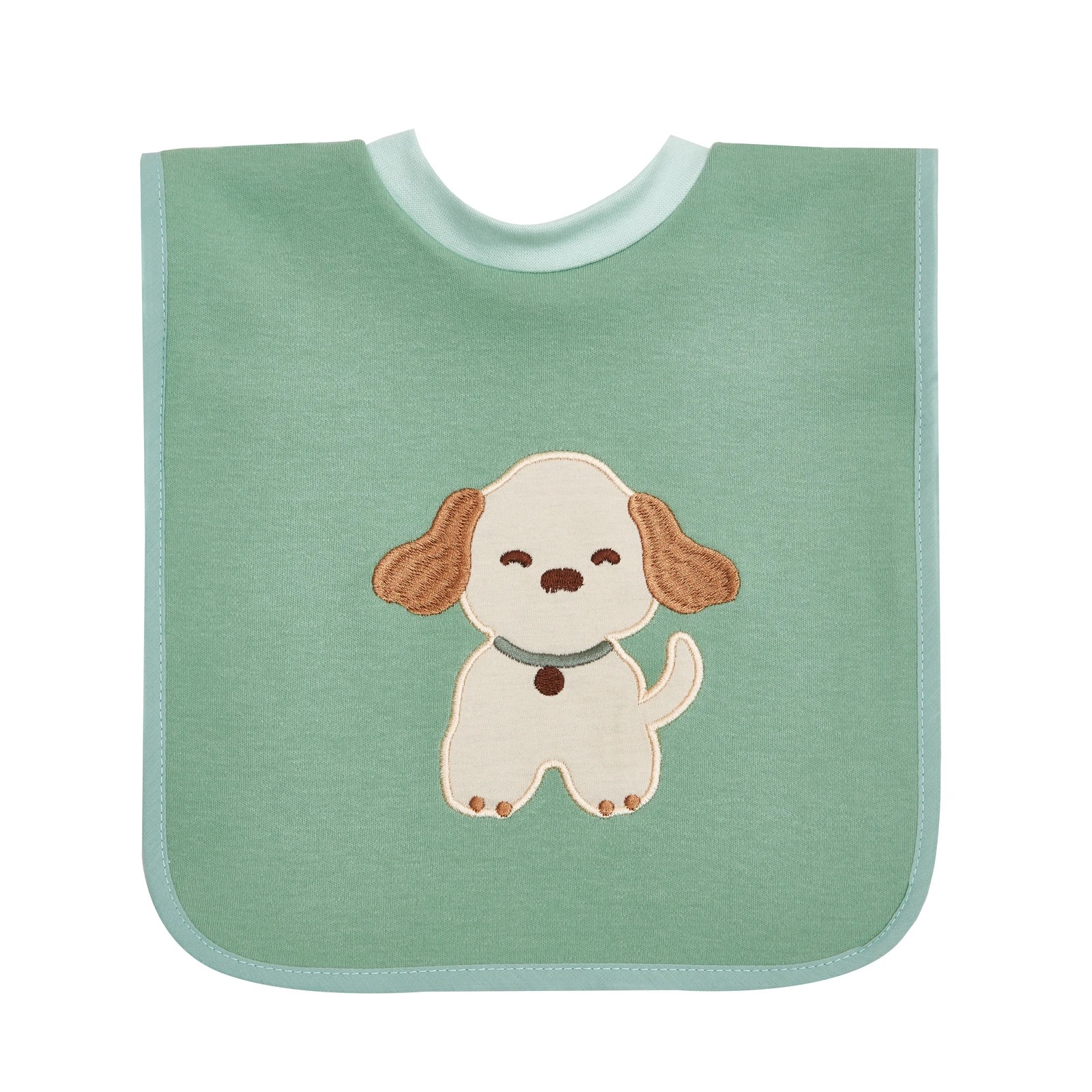 3 Big Softies 3 Pack Popover Bibs, Puppy, 3 of 6