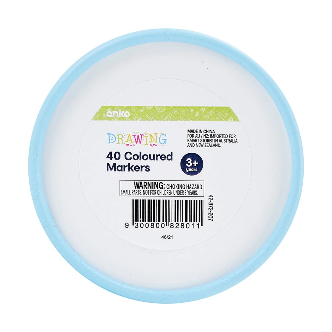 6 40 Pack Coloured Markers in Tube, 6 of 6