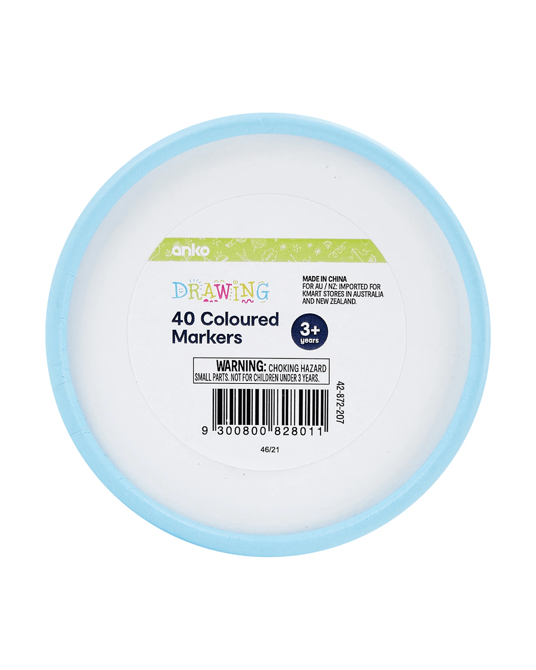 6 40 Pack Coloured Markers in Tube, 6 of 6