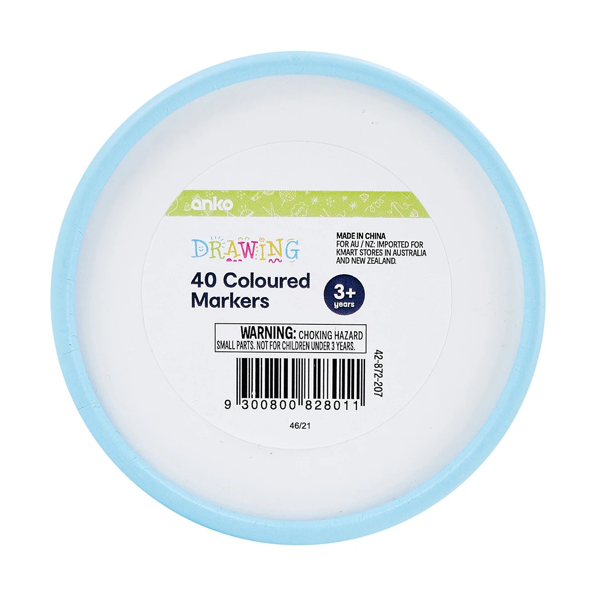 6 40 Pack Coloured Markers in Tube, 6 of 6