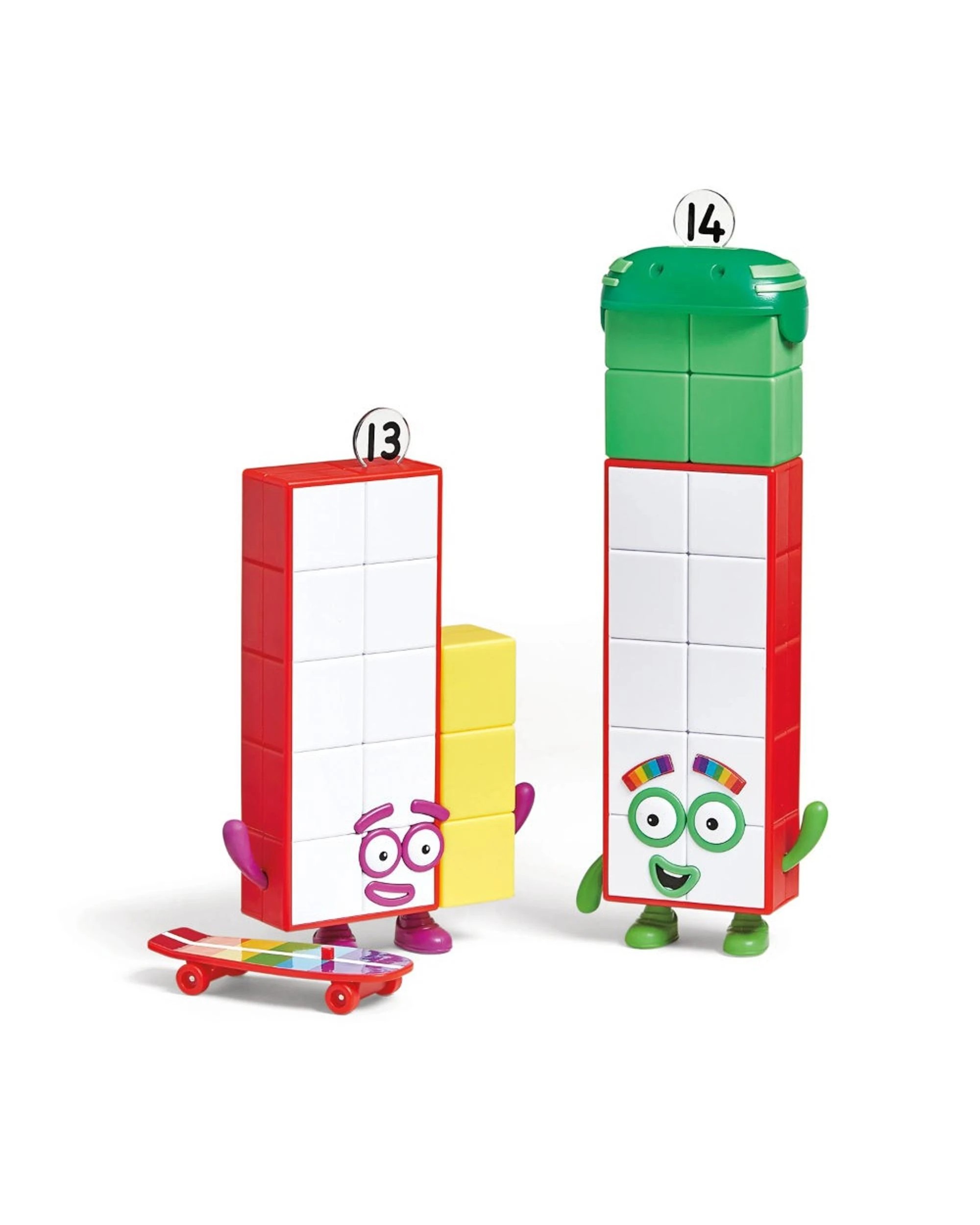 2 Numberblocks Friends Thirteen and Fourteen Figure Pack, 2 of 4