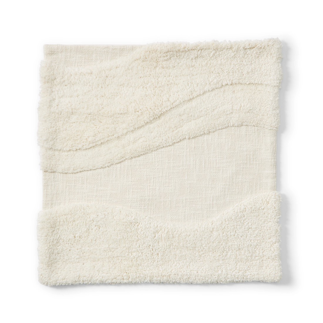 4 50cm Tufted Cushion Cover - White, 4 of 7