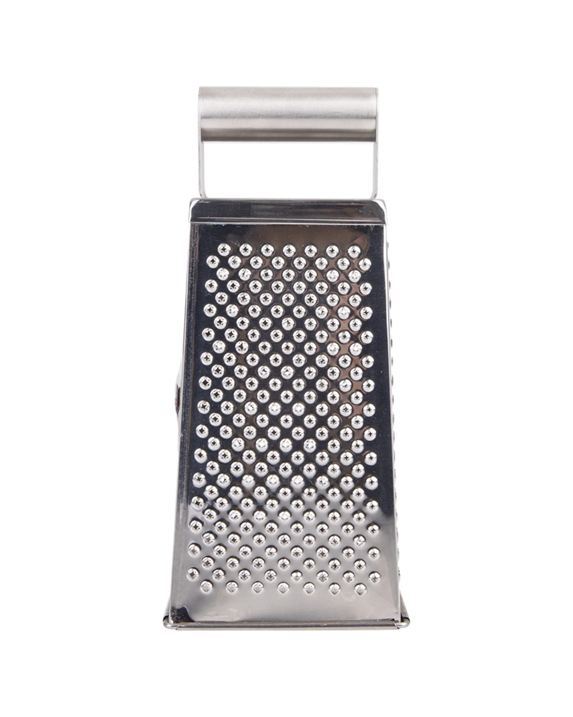 2 Appetito Stainless Steel Deluxe Grater 4 Sided Kitchen Cooking Tool - Metallic, 2 of 4