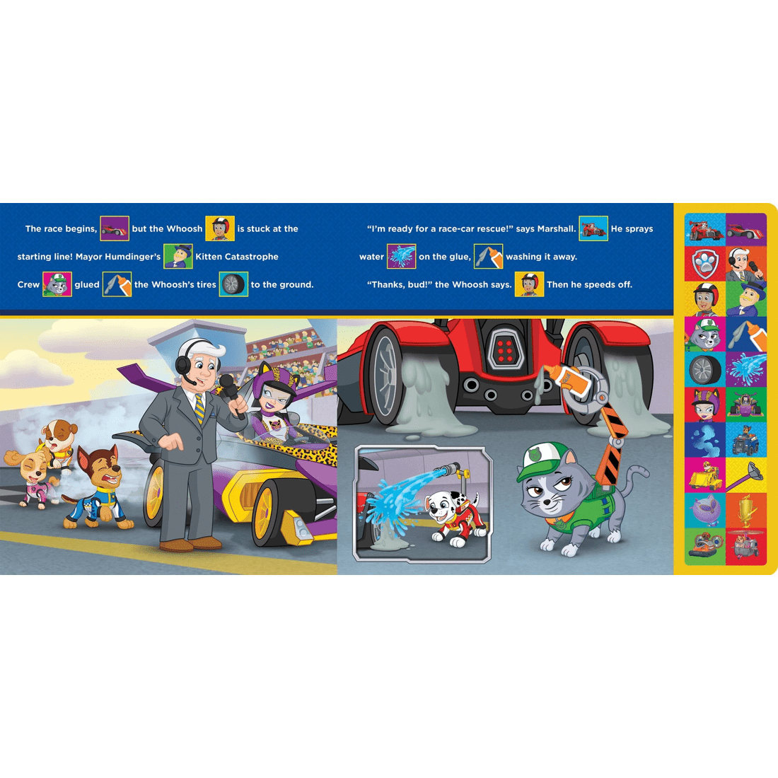 3 Nickelodeon PAW Patrol Race to the Rescue - Sound Book, 3 of 6