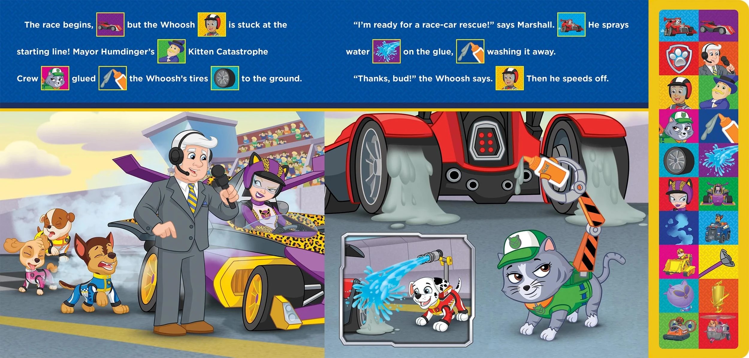 3 Nickelodeon PAW Patrol Race to the Rescue - Sound Book, 3 of 6