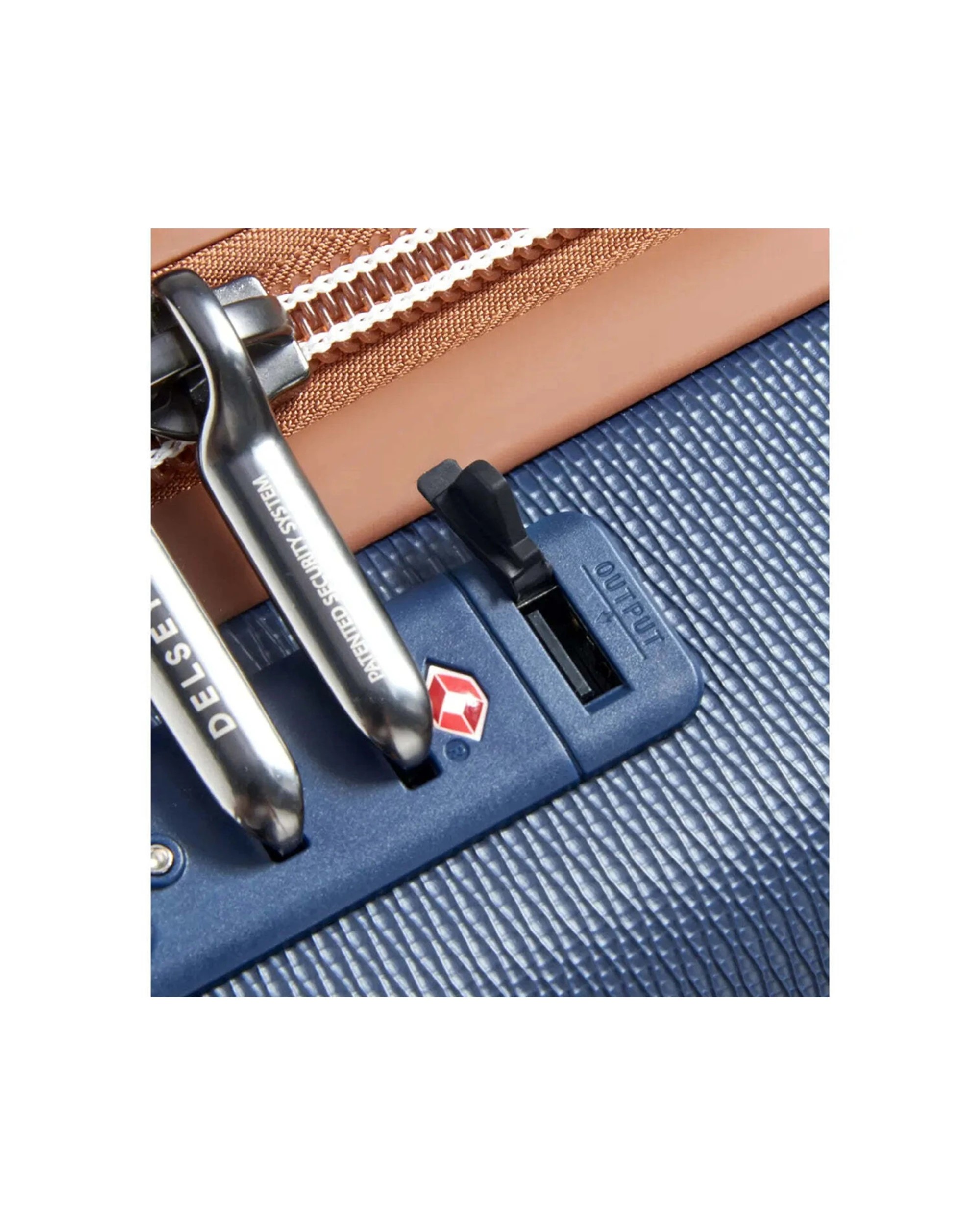 6 Delsey Luggage Chatelet Air 2.0 - 55 cm 4-Wheel Cabin Suitcase TSA Lock USB Port Navy - Blue, 6 of 6