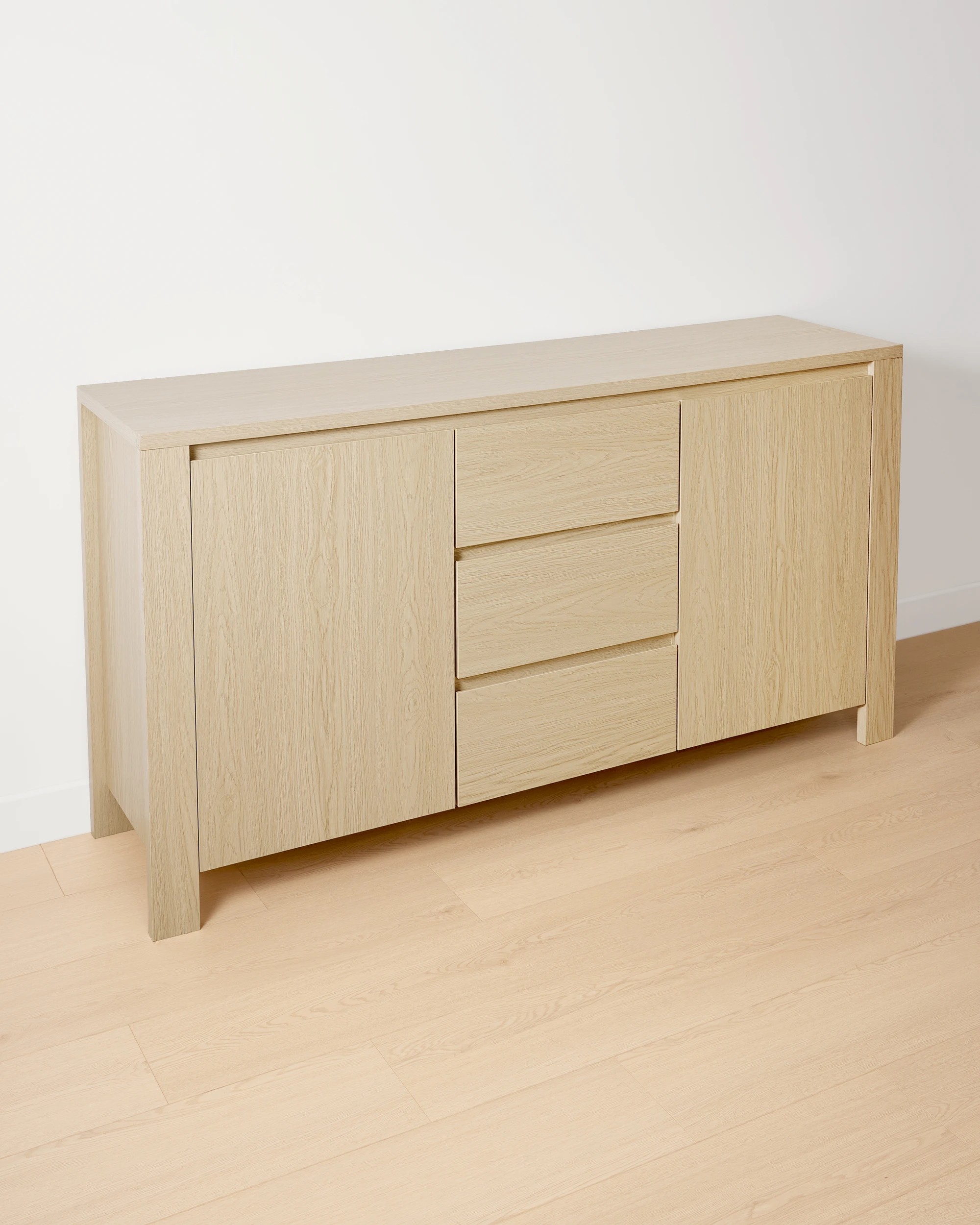 2 Tide 3 Drawer Sideboard - Oak, 2 of 9