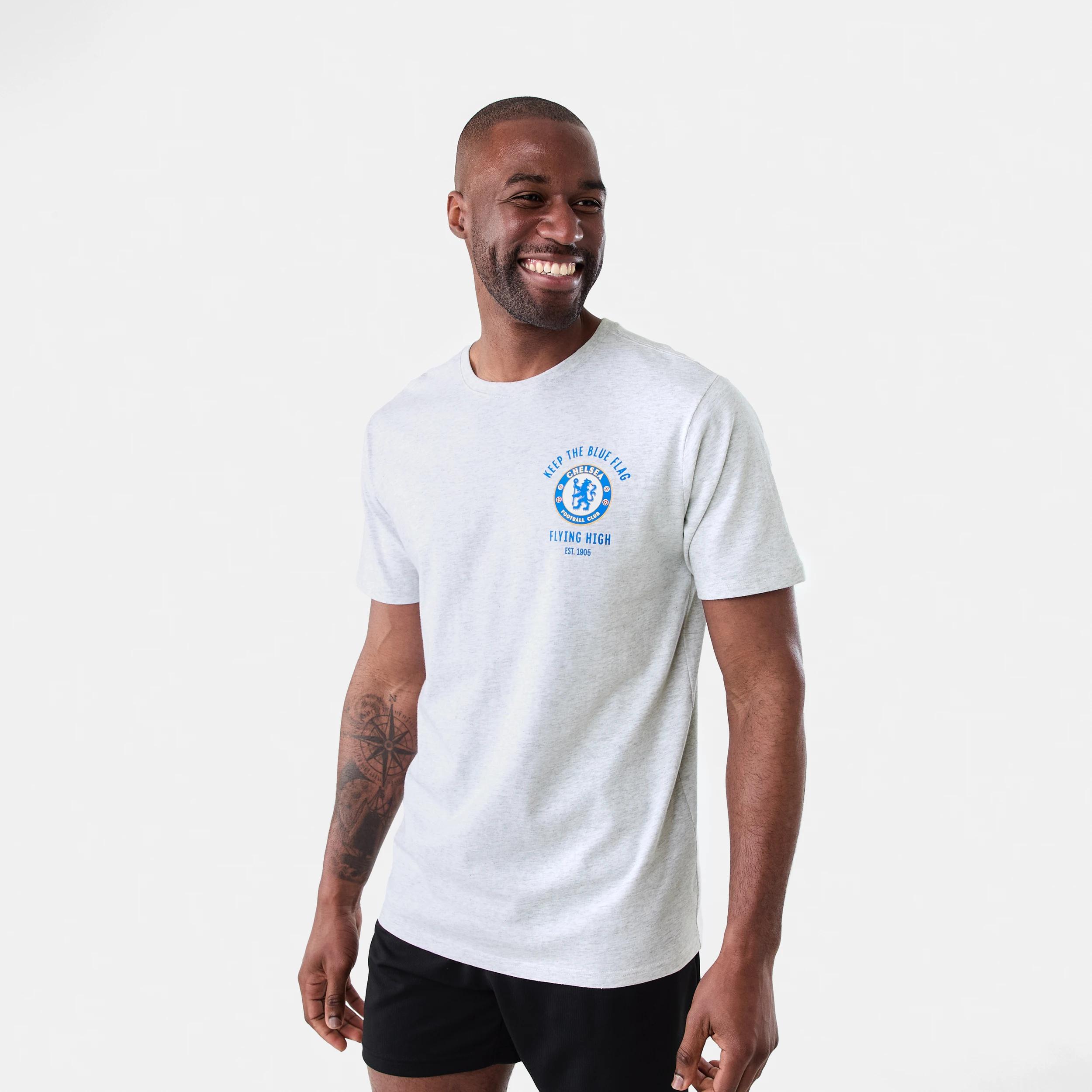 2 Official EPL Adult T-shirt WHITE CHELSEA, 2 of 6
