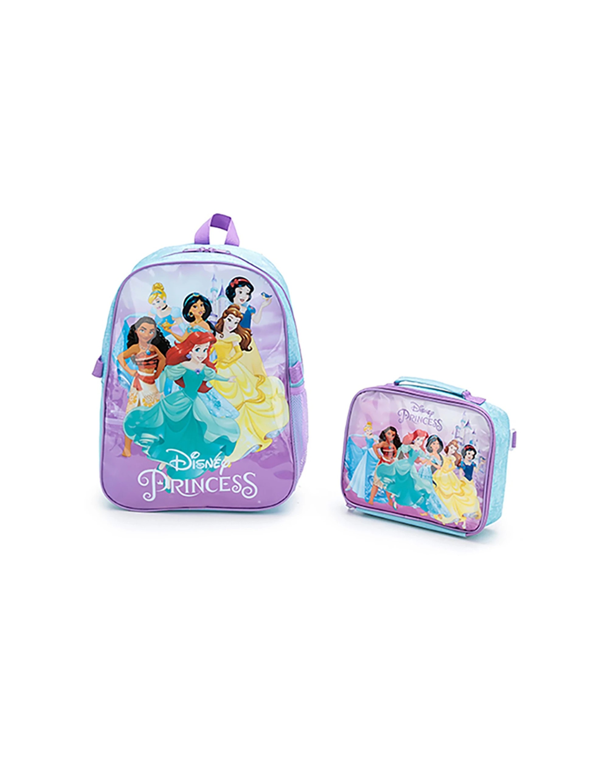4 Disney Princess Kids Backpack With Cooler Bag Adjustable Padded Straps - Multi, 4 of 5
